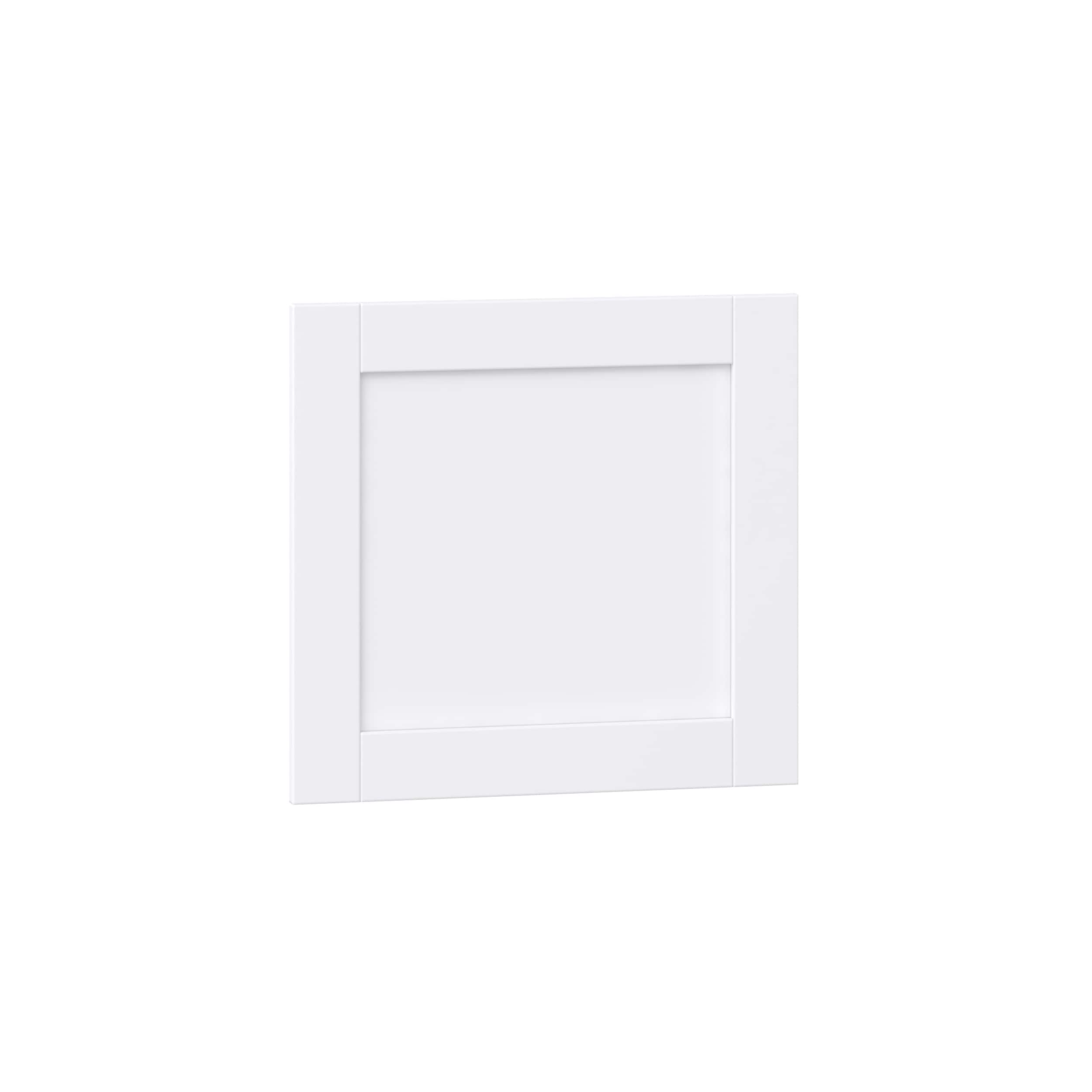 Hugo&Borg DSDR2120-RM Rosemont 21-in W x 20-in H Glacier White Laminate Shaker Base cabinet door (Fits 21-in base box )