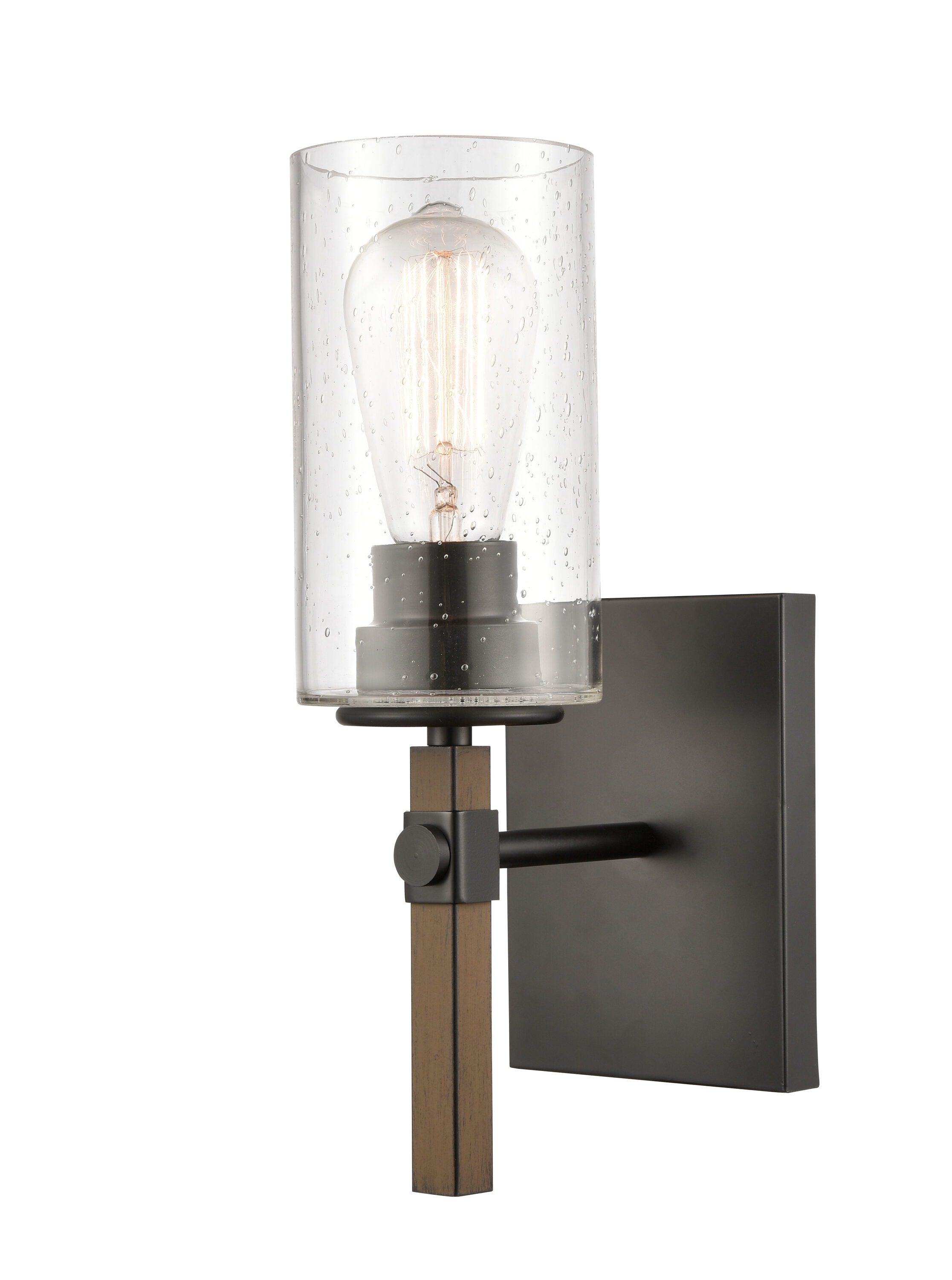 Innovations Lighting 445-1W-BK-SDY Westlake 4.88-in 1 -Light Matte Black French country/cottage Vanity light