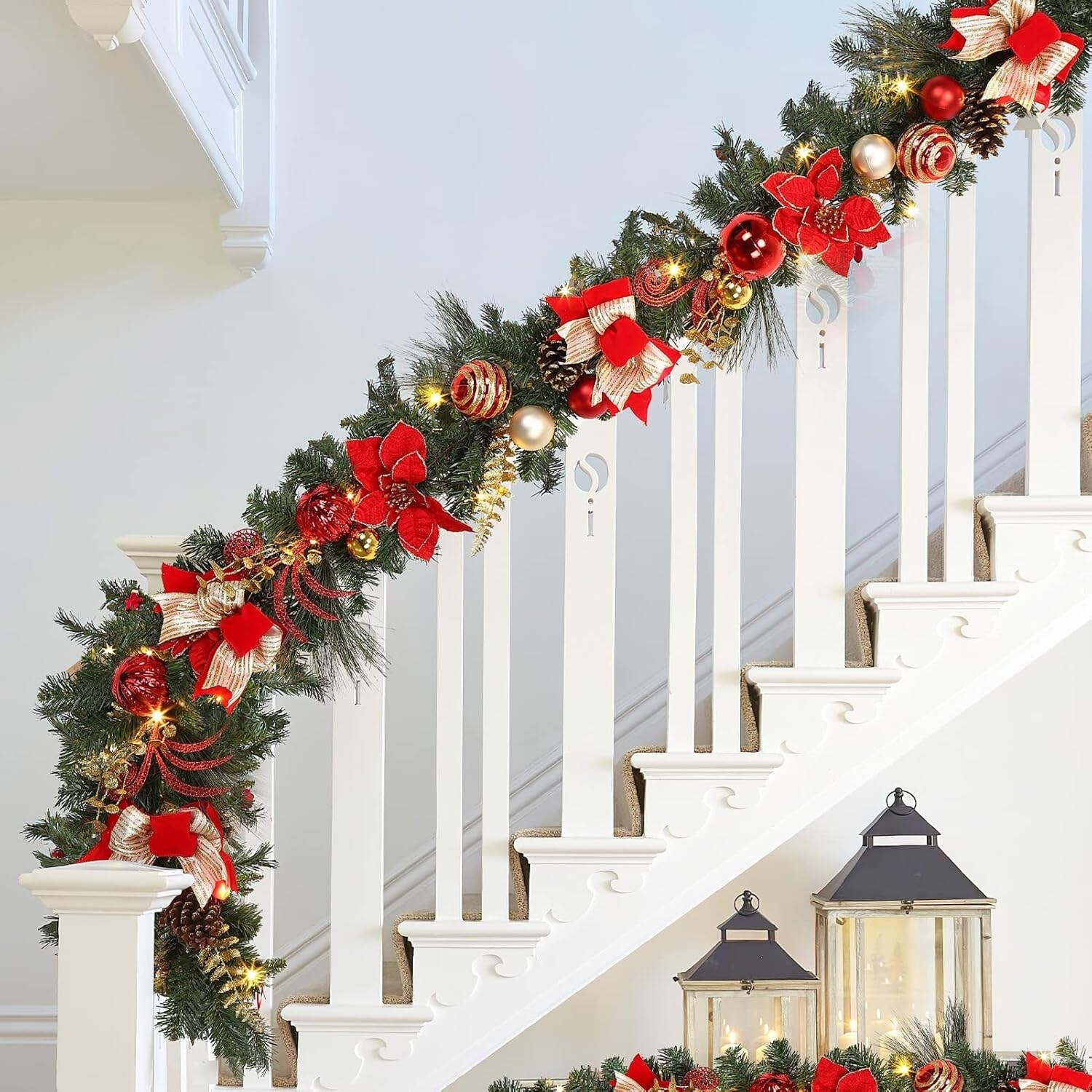 Garvee LSHQQPHO-0VGRU8V2 Artificial-Christmas-Garland - View #5