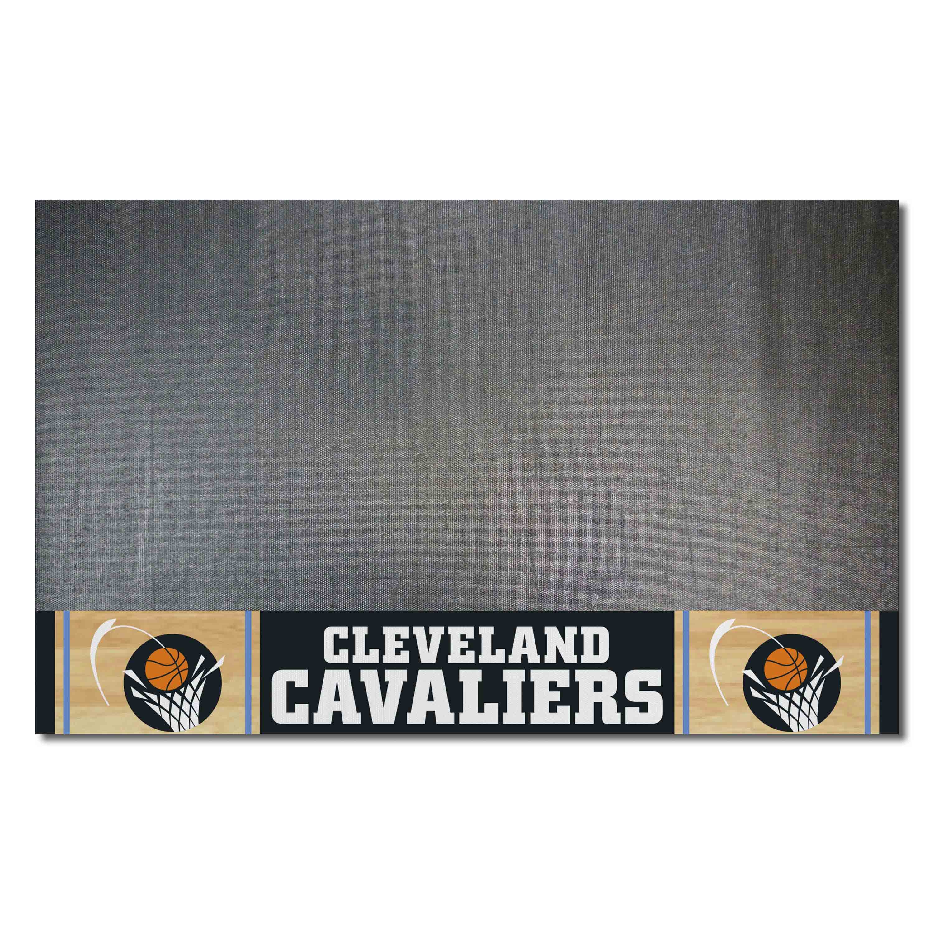 FANMATS 35259 Cleveland Cavaliers Black Vinyl Rectangular Grill Mat