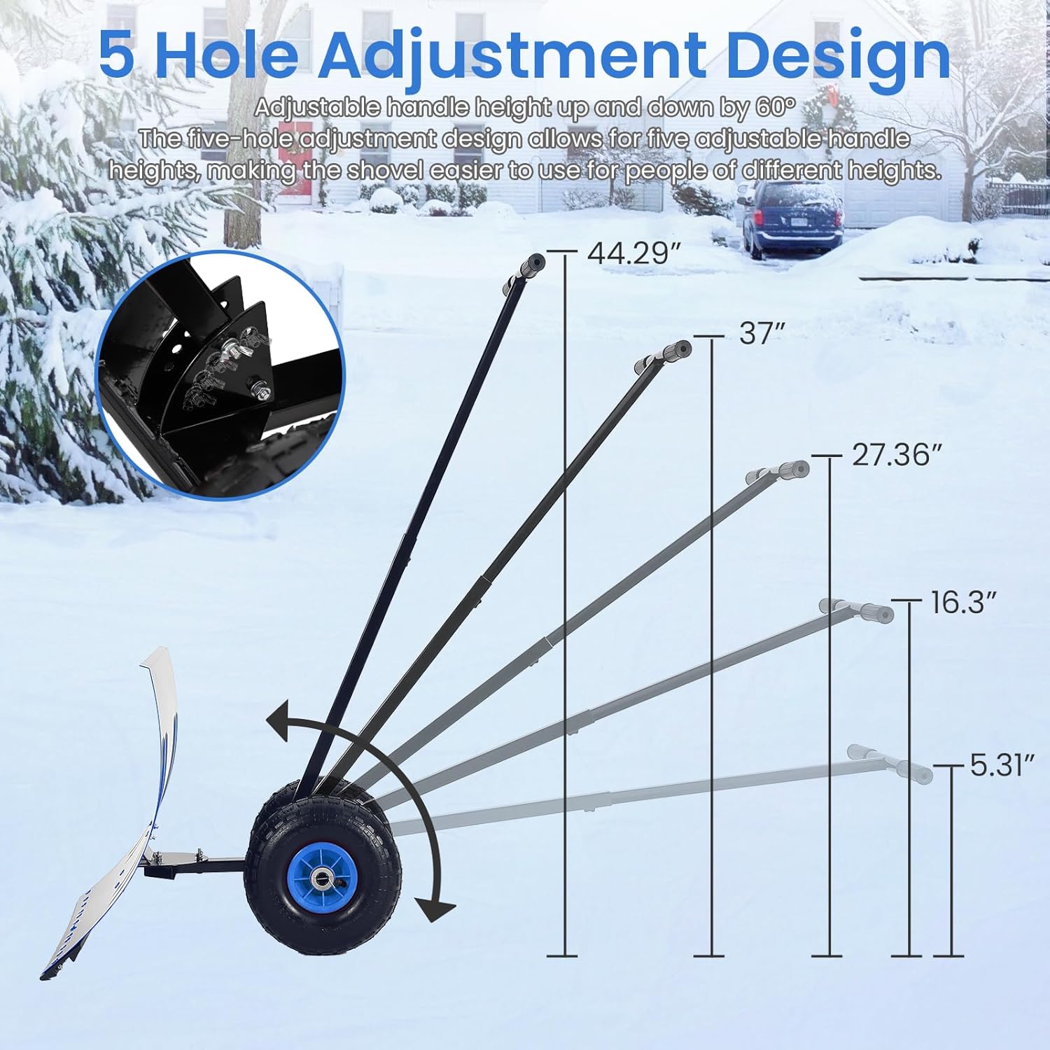 IdealHouse WEHHZ-H6687TXWGAF5 Snow-Shovels - View #2