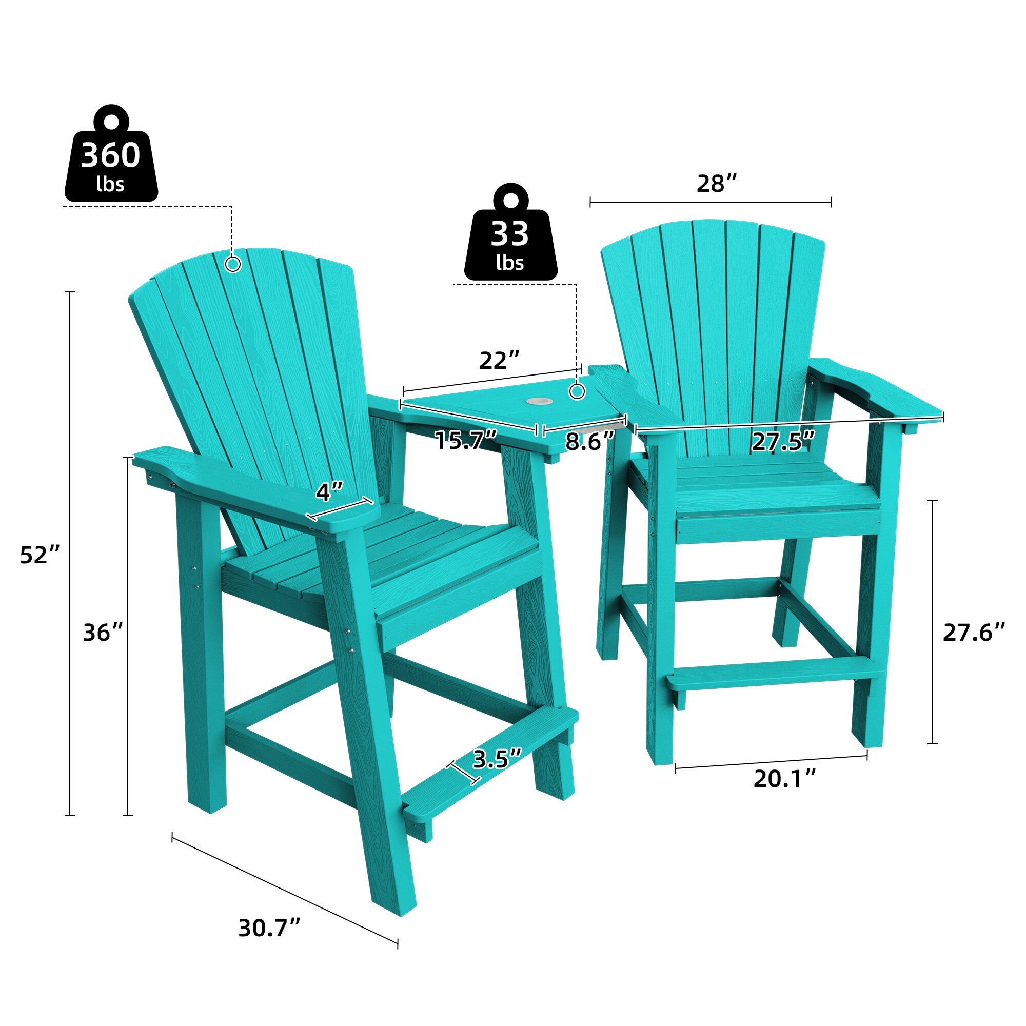 VOUA PESRLT-KQ Patio-Chairs - View #3