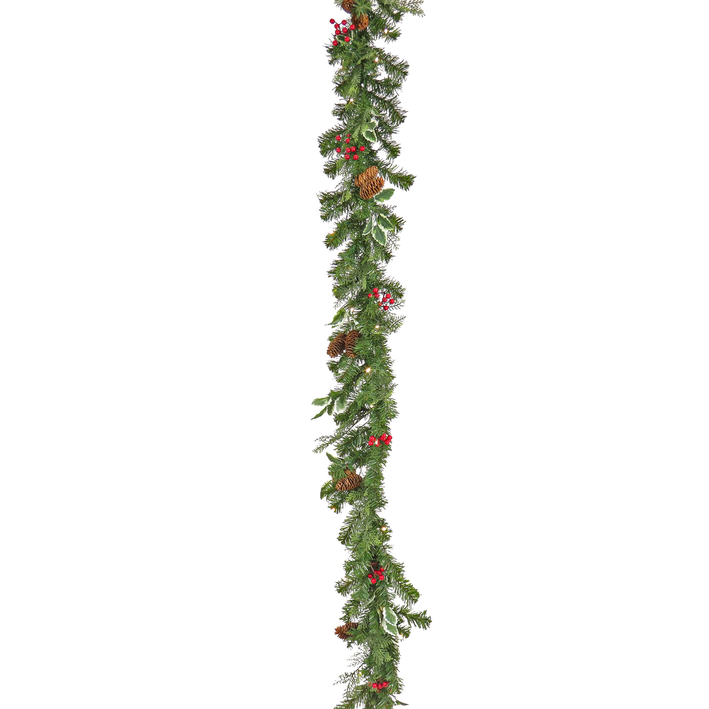 National Tree Company Indoor/Outdoor Pre-lit Battery-operated 6-ft ...