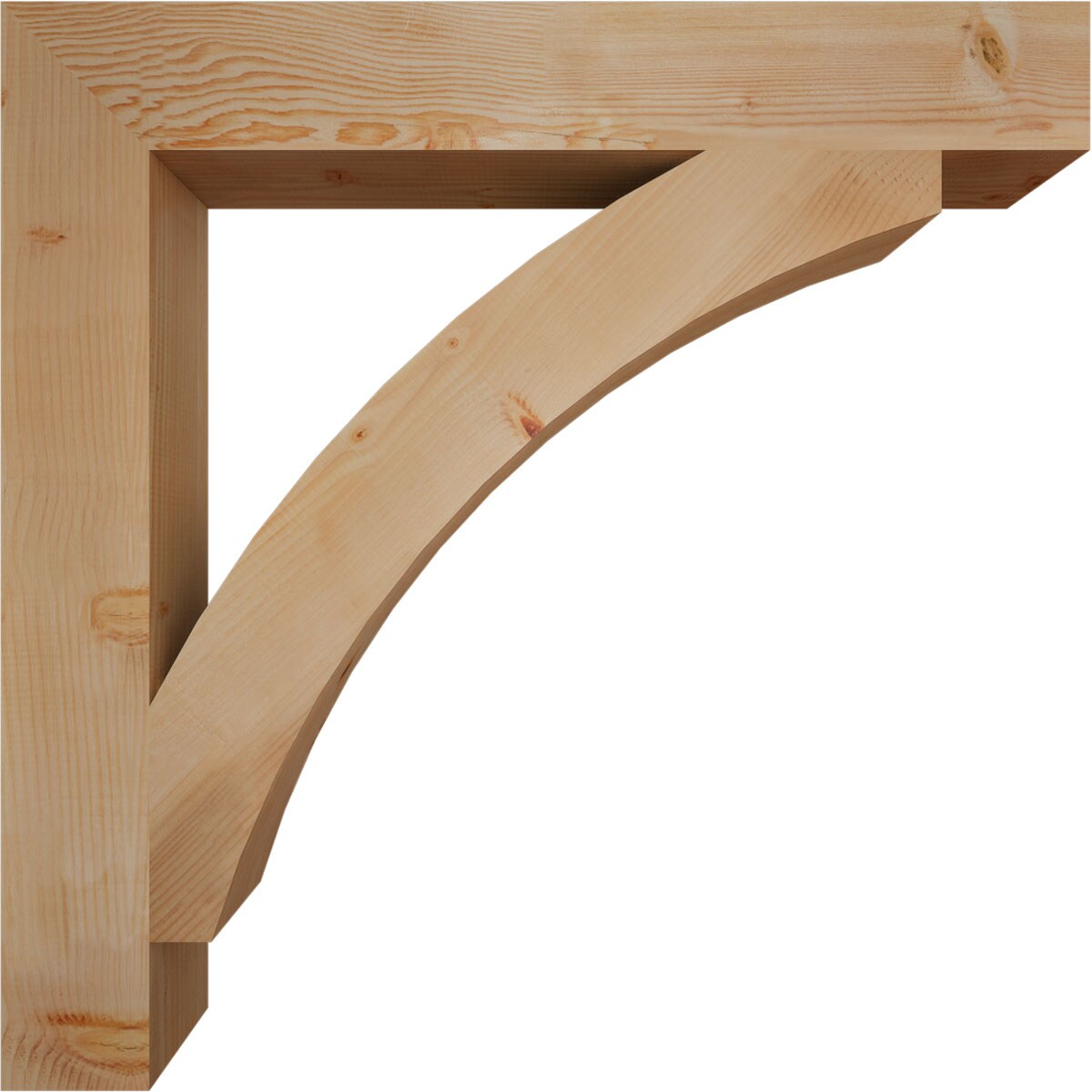 Ekena Millwork BKT06X44X44THR05SDF Exterior-Brackets-Braces - View #3