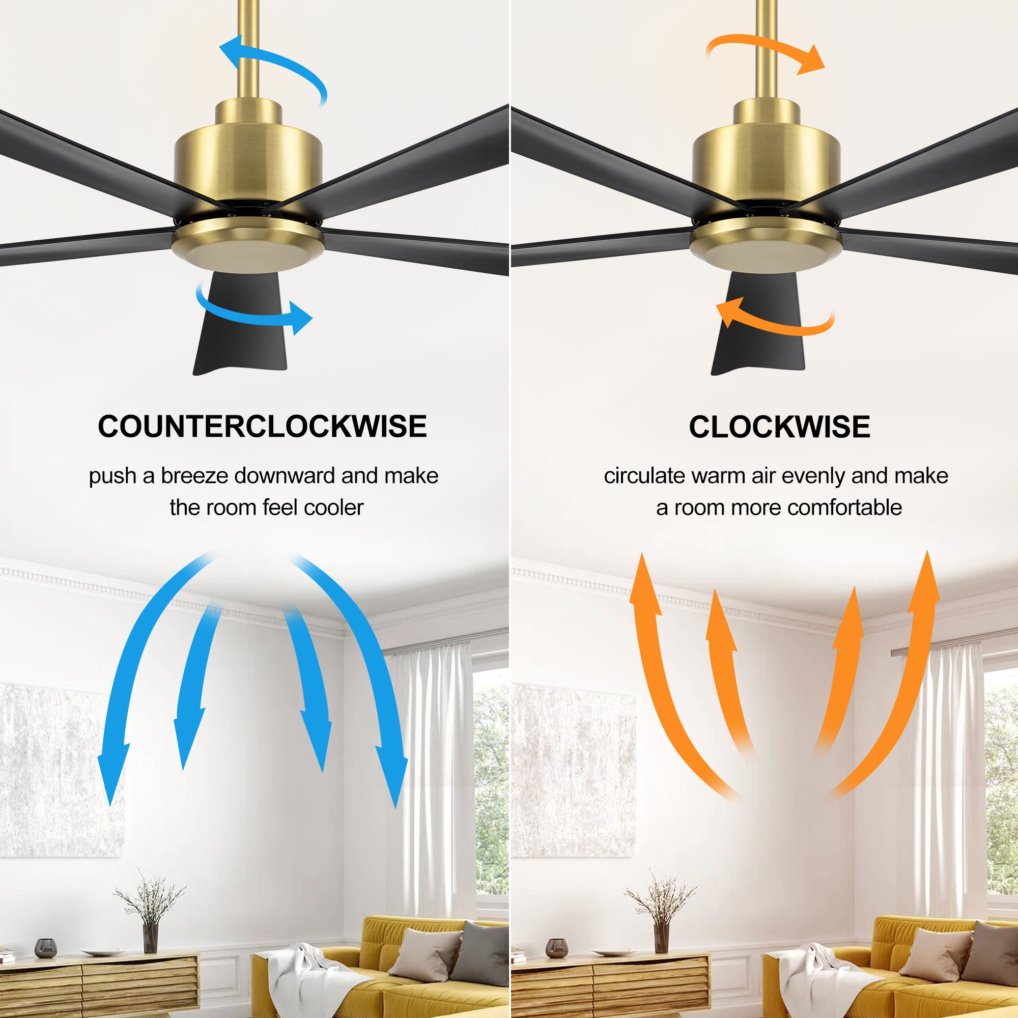 Breezary 30010-BK Ceiling-Fans - View #5