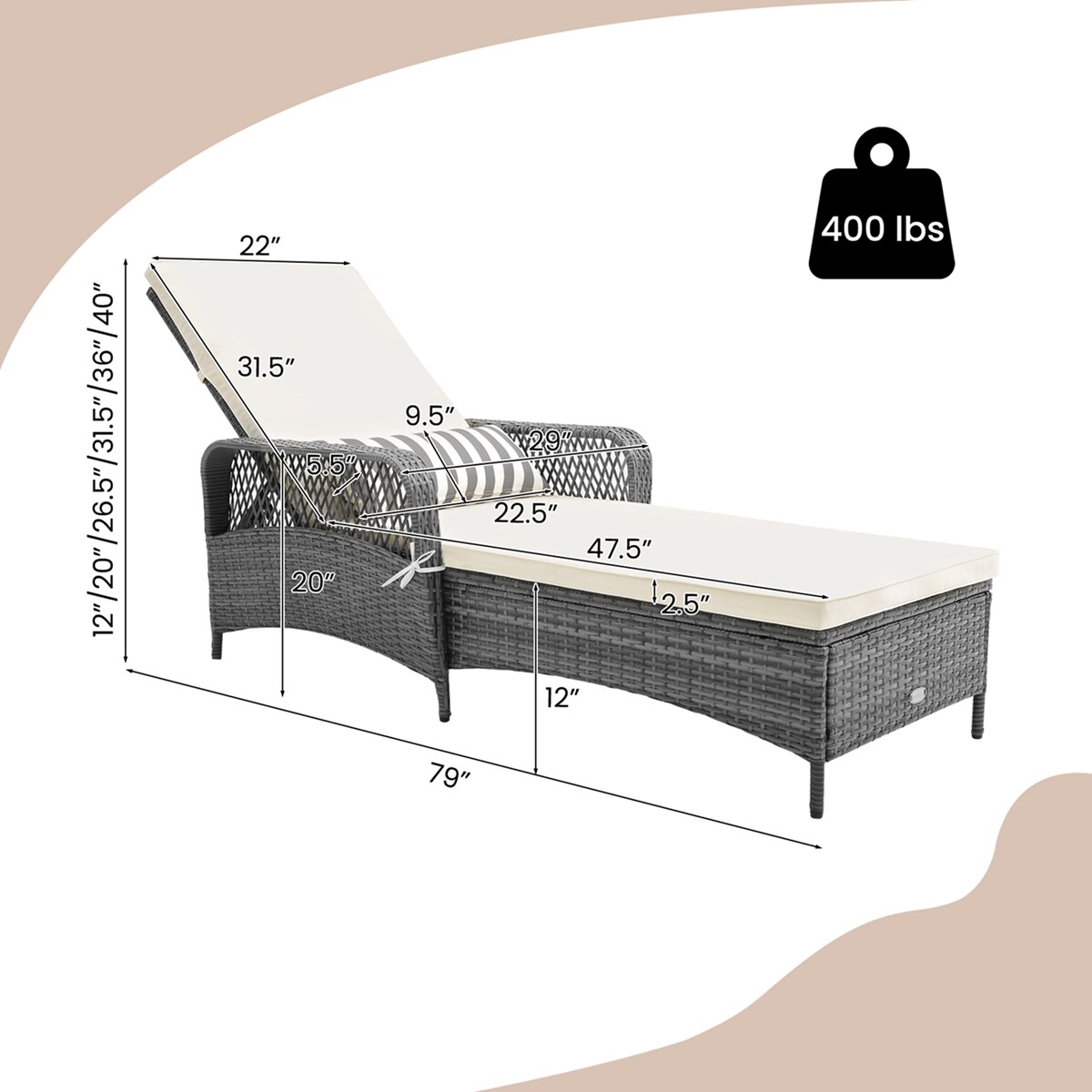 Costway HW71246 Patio-Chairs - View #3