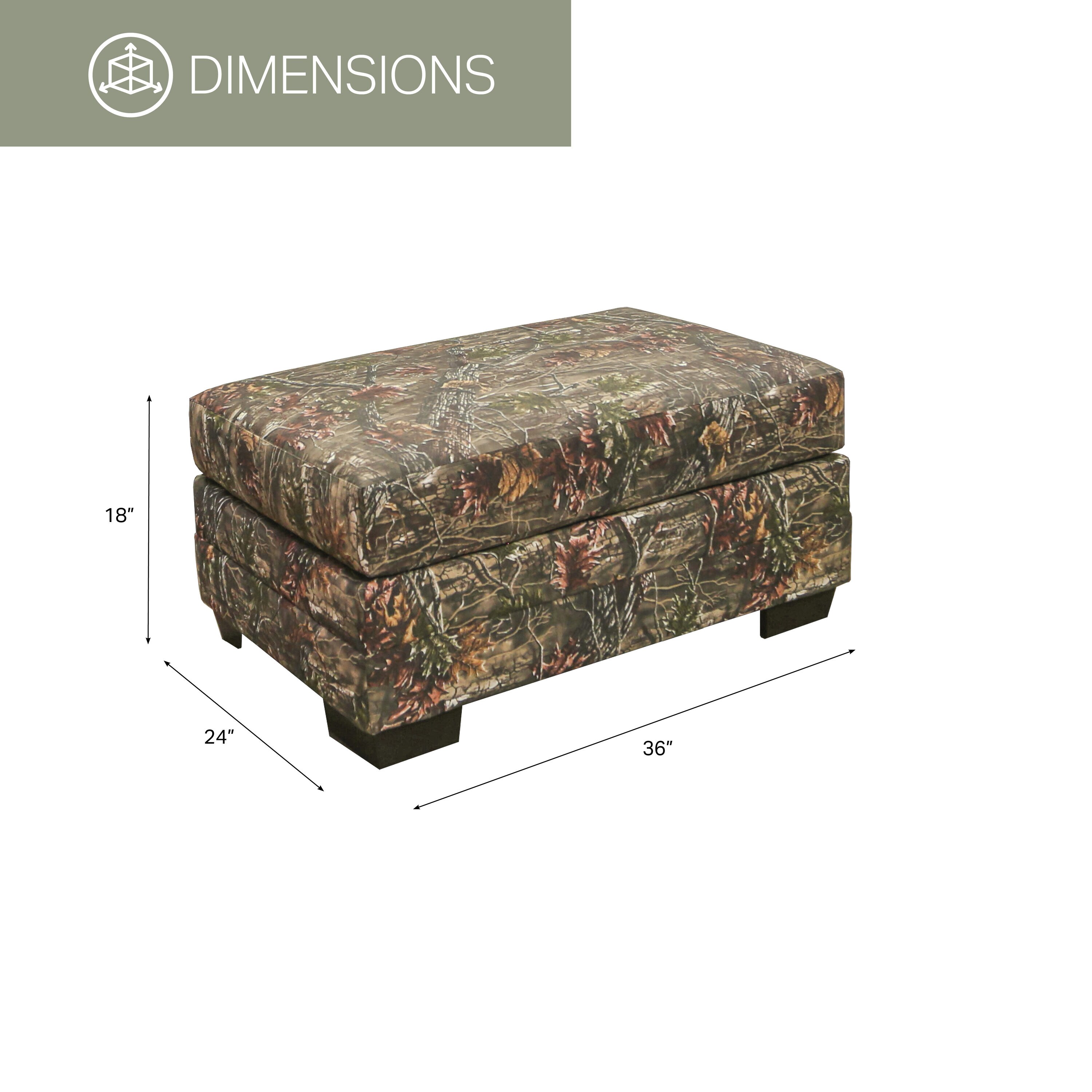 A Furniture Classics 8-080-A86V1 Indoor-Ottomans - View #3