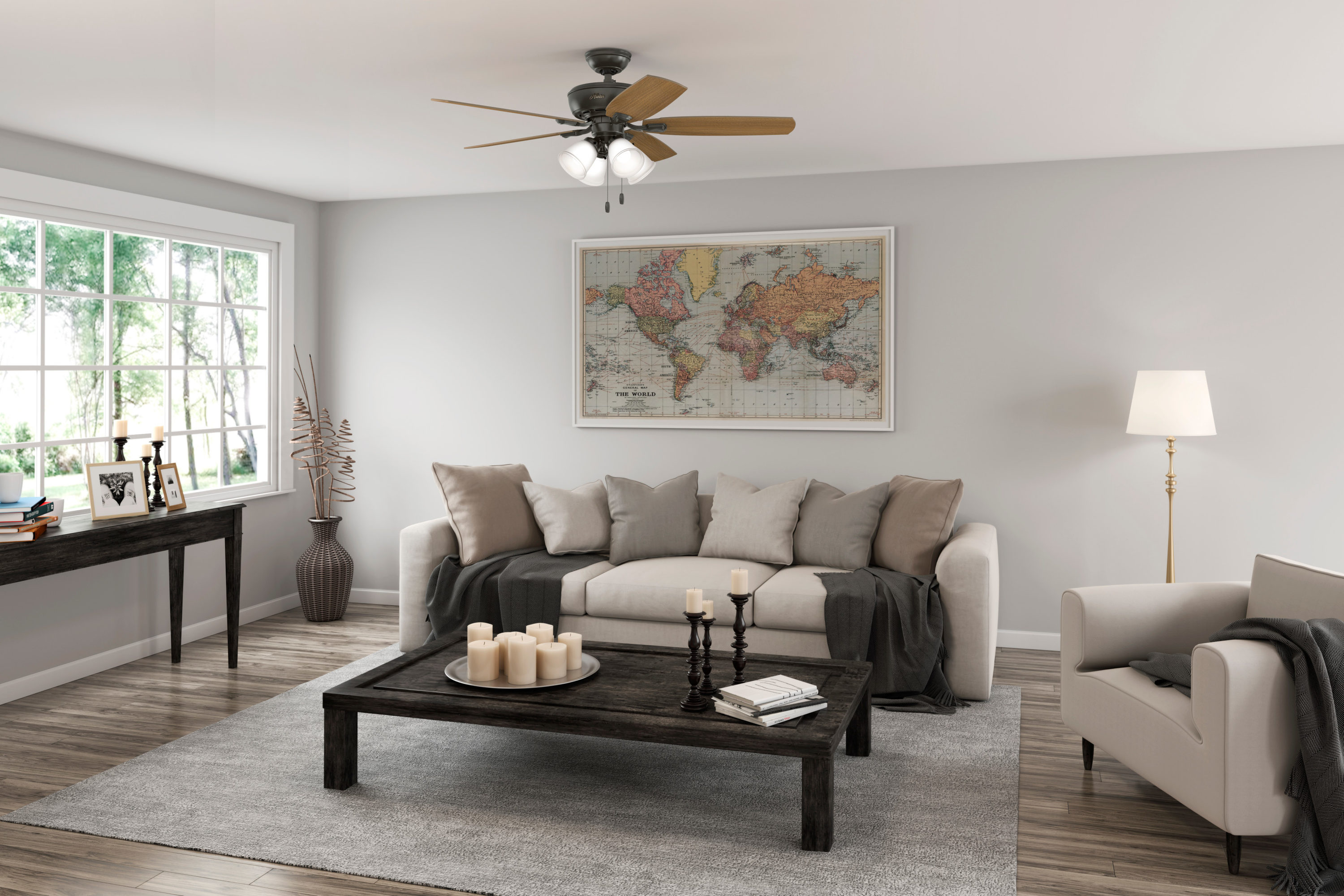 Hunter 53215 Ceiling-Fans - View #3