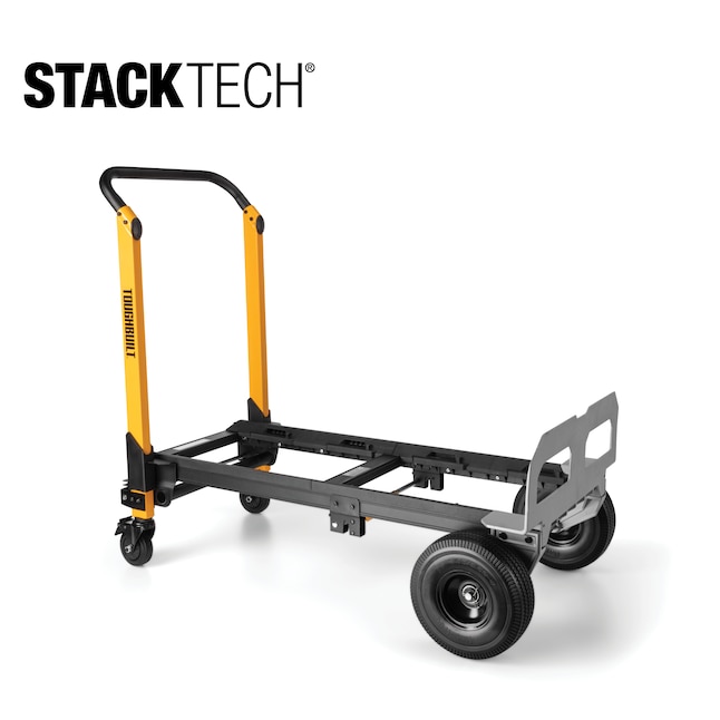 TOUGHBUILT 800-lb Capacity 4-Wheel Multiple Colors/Finishes Aluminum  Convertible Hand Truck in the Hand Trucks & Dollies department at