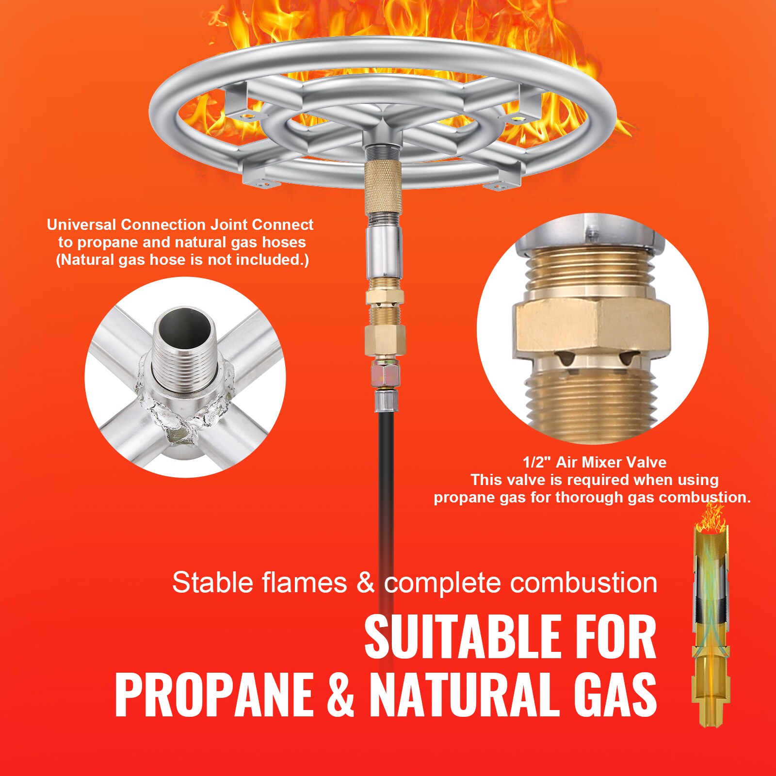 VEVOR SCYHXRSQTZ1202341V0 Gas-Fire-Pit-Accessories - View #6
