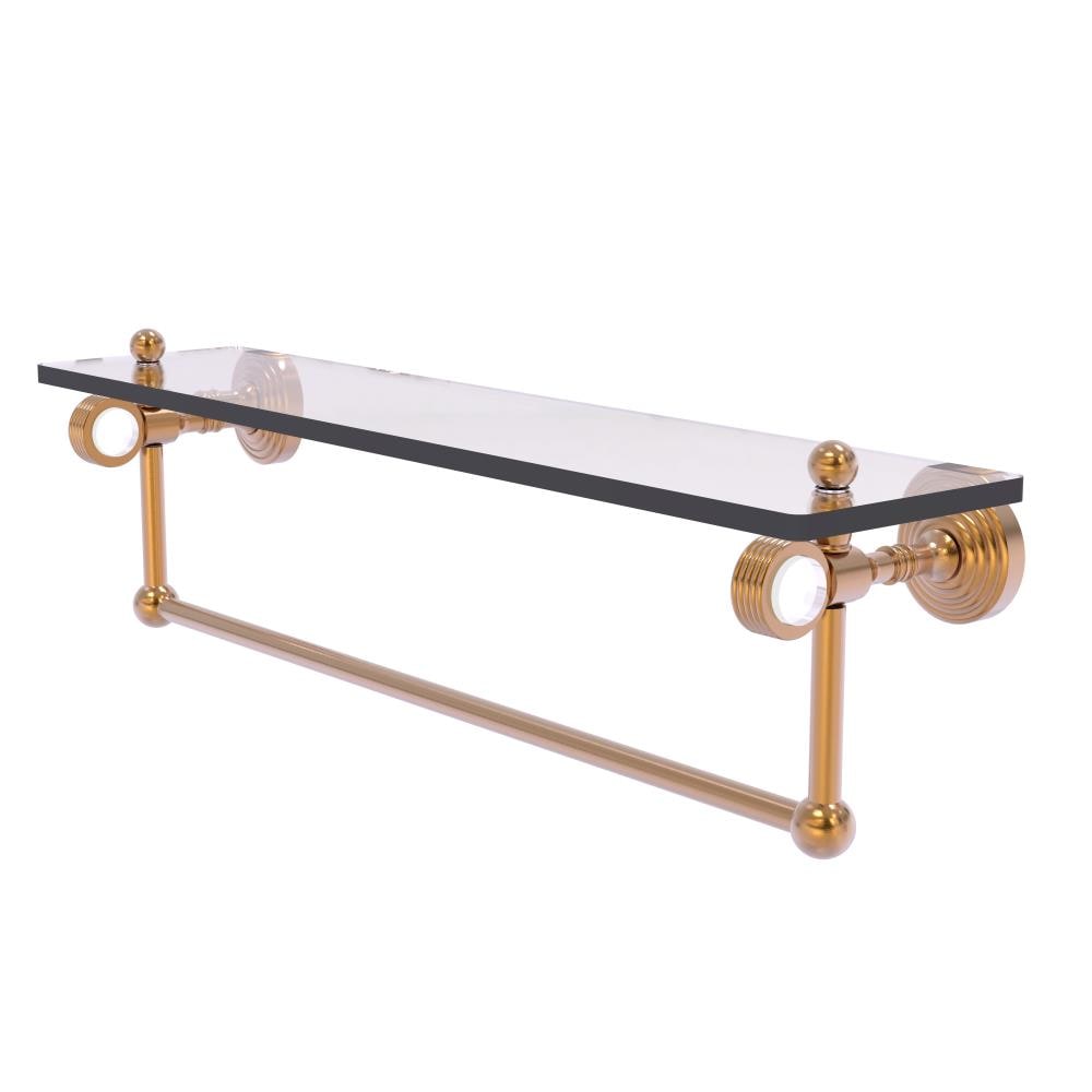 Allied Brass PG-1TBG-22-BBR Pacific Grove Brushed Bronze Wall mount Bathroom Shelf ( 22-in x 6.4-in x 5-in )