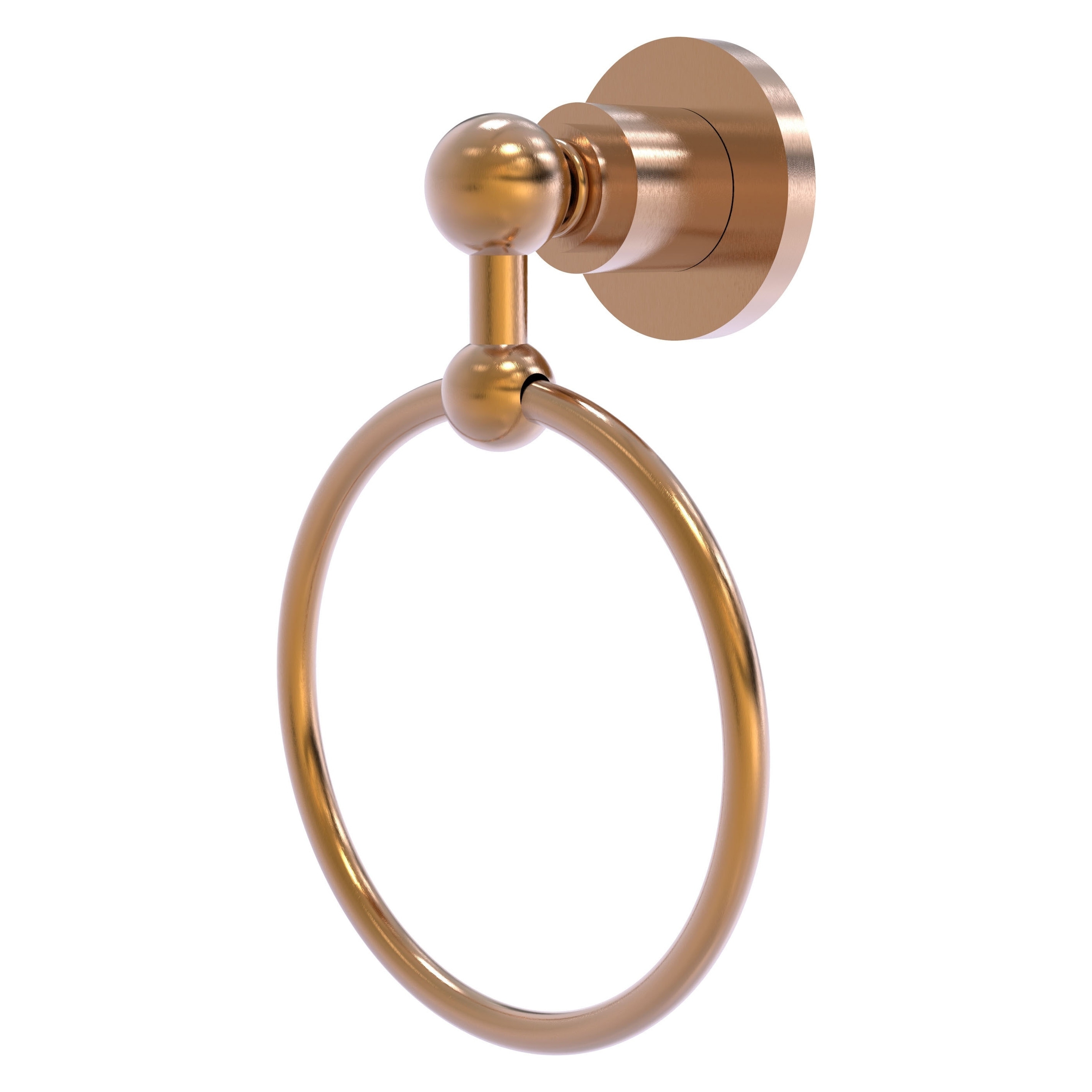 Allied Brass AP-16-BBR Astor Place Brushed Bronze Wall mount Single Towel Ring