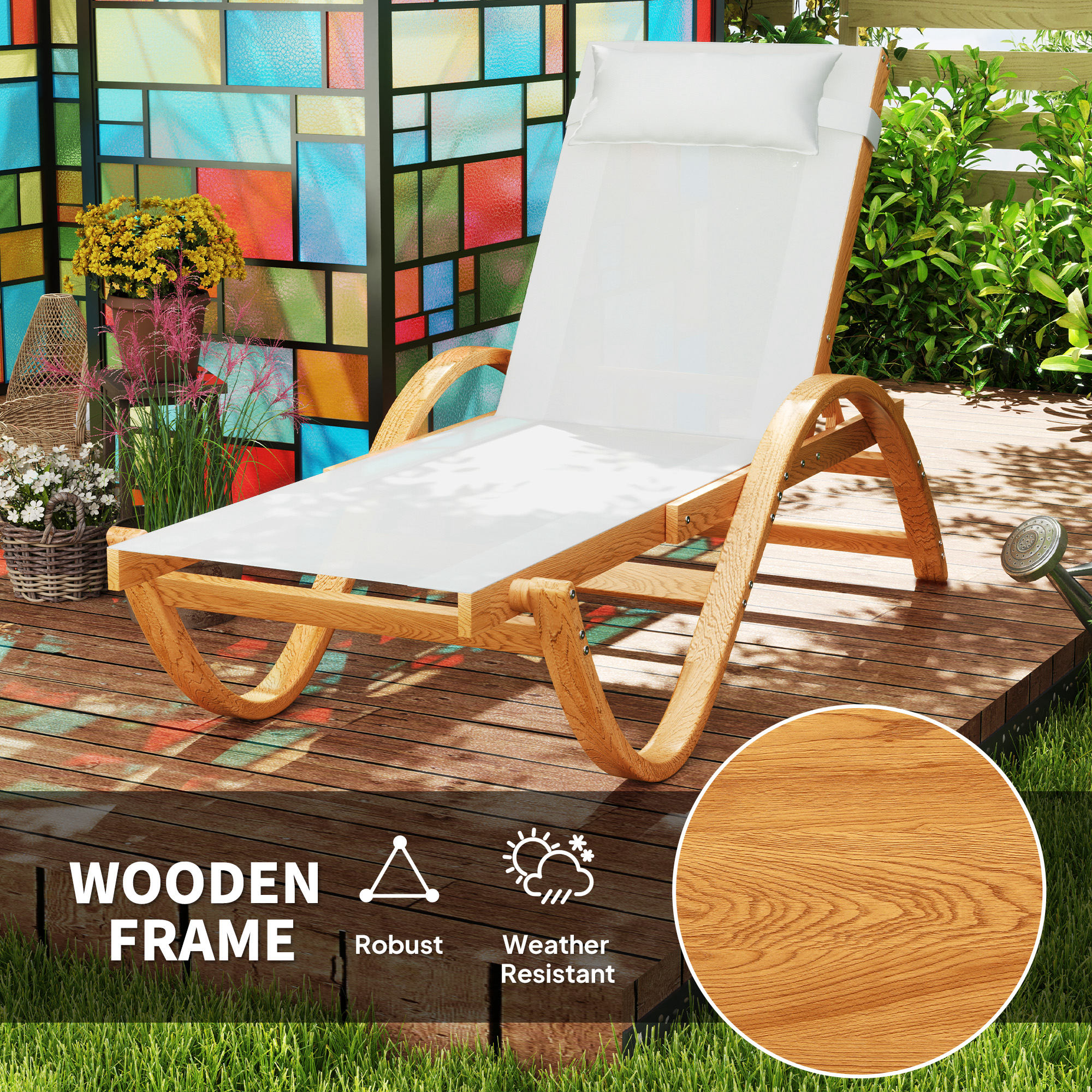 Outsunny 84G-603V00WT Patio-Chairs - View #5