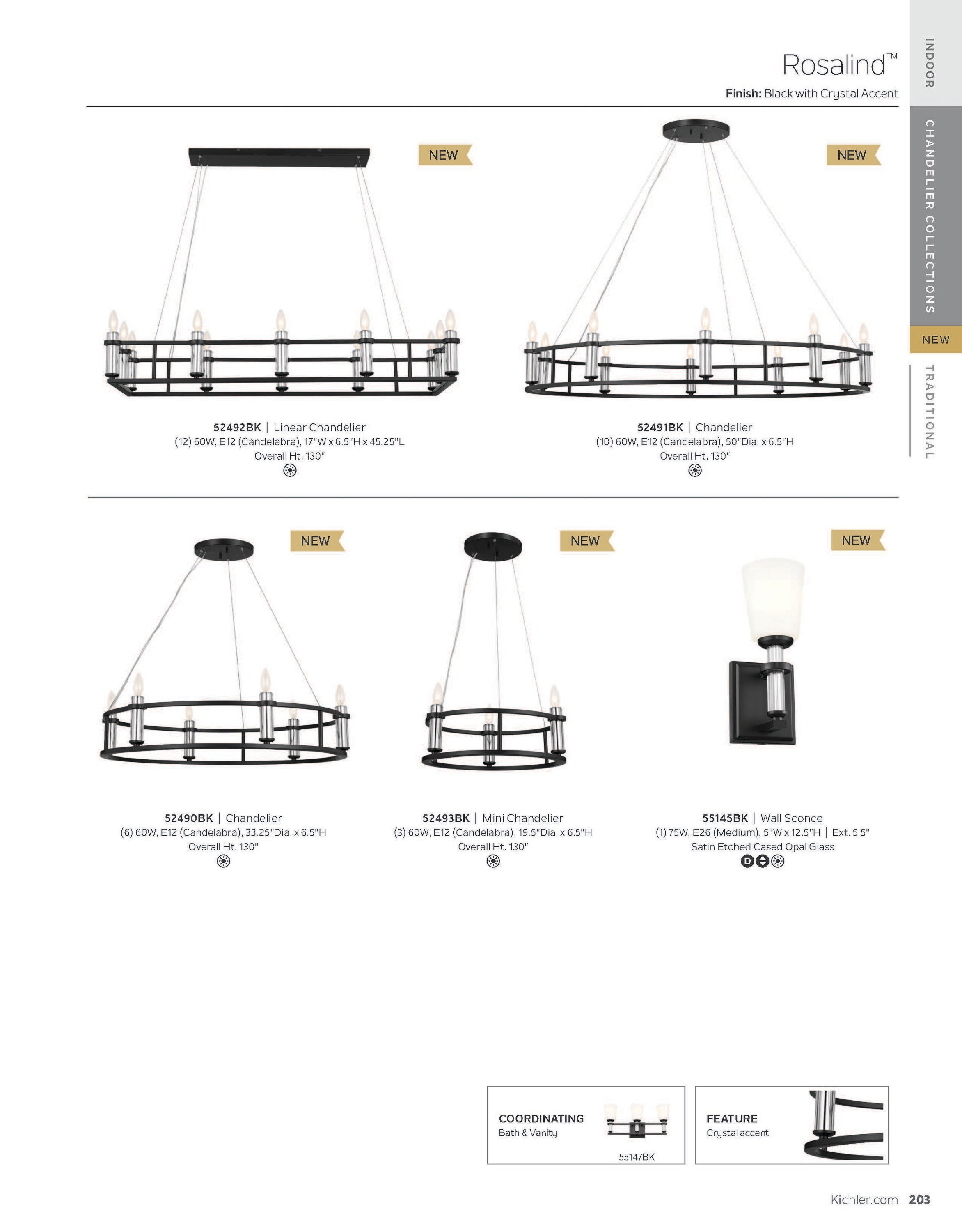Kichler 55145BK b089995 - View #13