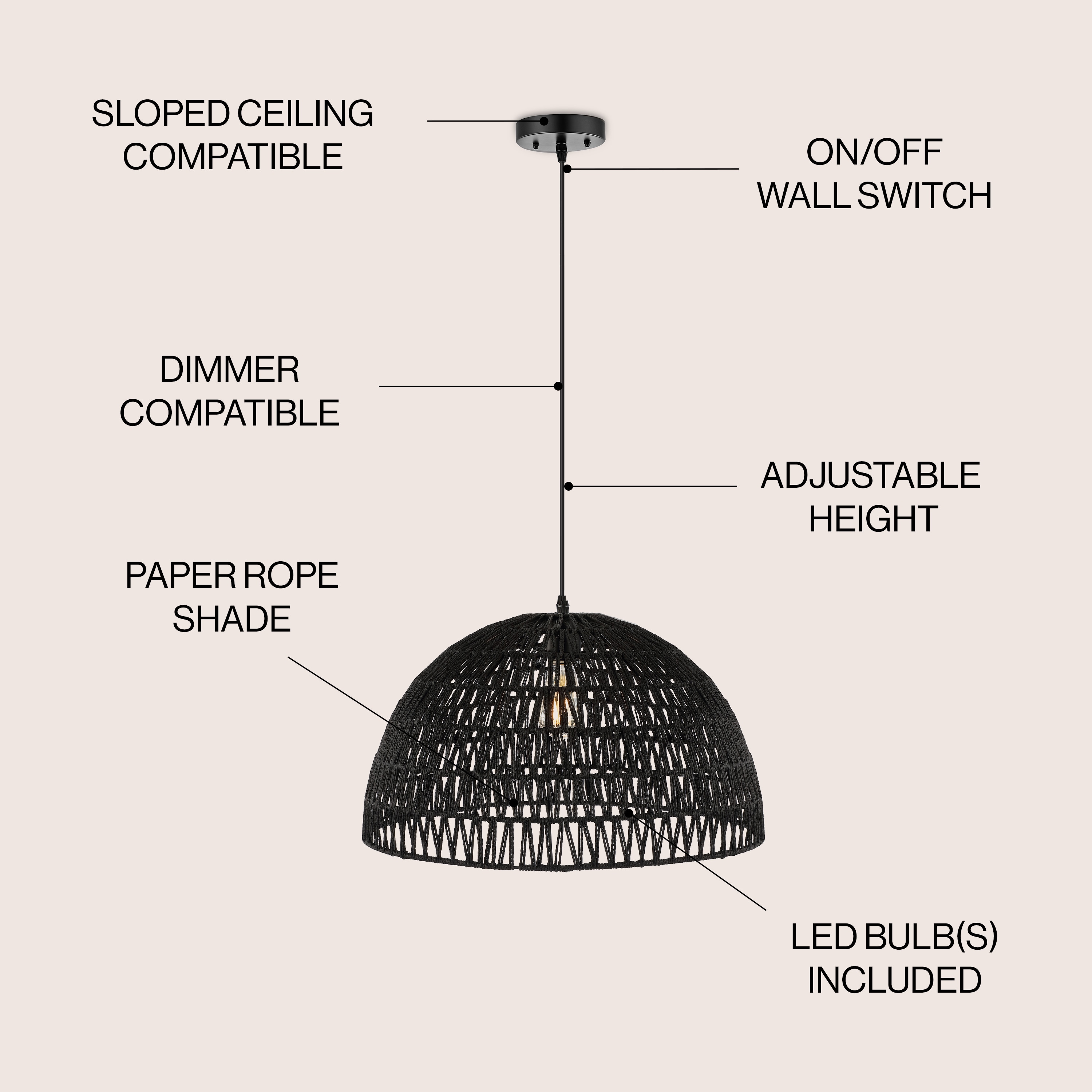 JONATHAN  Y JYL6504C Pendant-Lights - View #3
