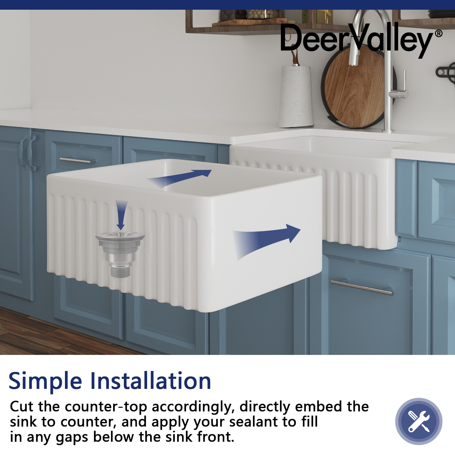 DeerValley DV-1K022 Kitchen-Sinks - View #7