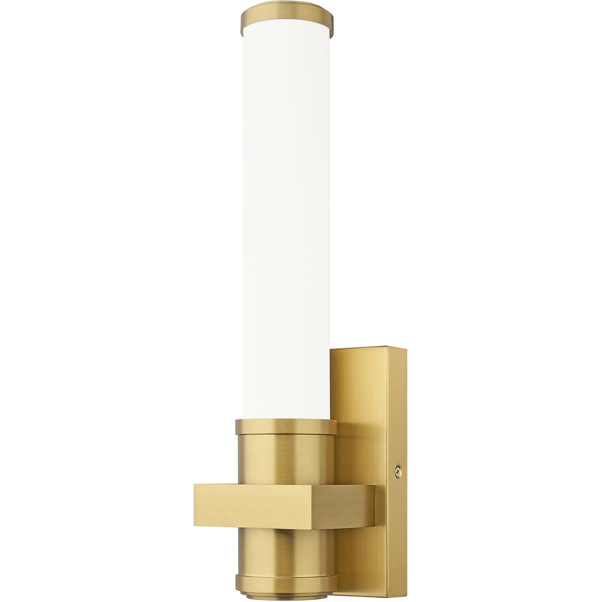  1019-1S-MGLD-LED Idris LED 5 inch Modern Gold Wall Sconce Wall Light