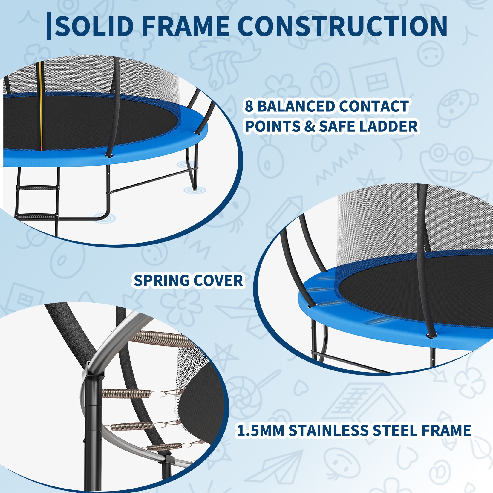 Garvee BLOF052AV9M1FCV70JH trampolines - View #2