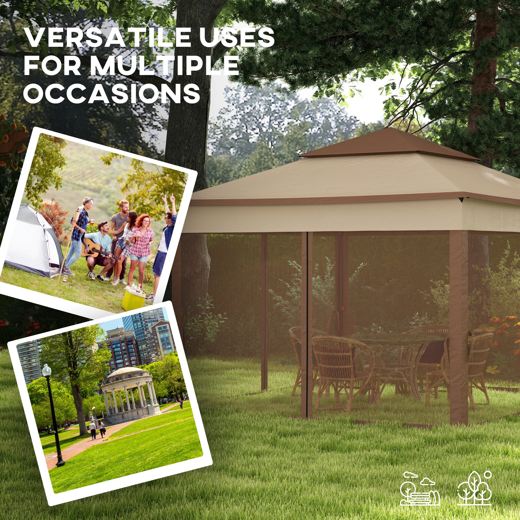 Siavonce XH29141 Wood-Resin-Gazebos - View #8