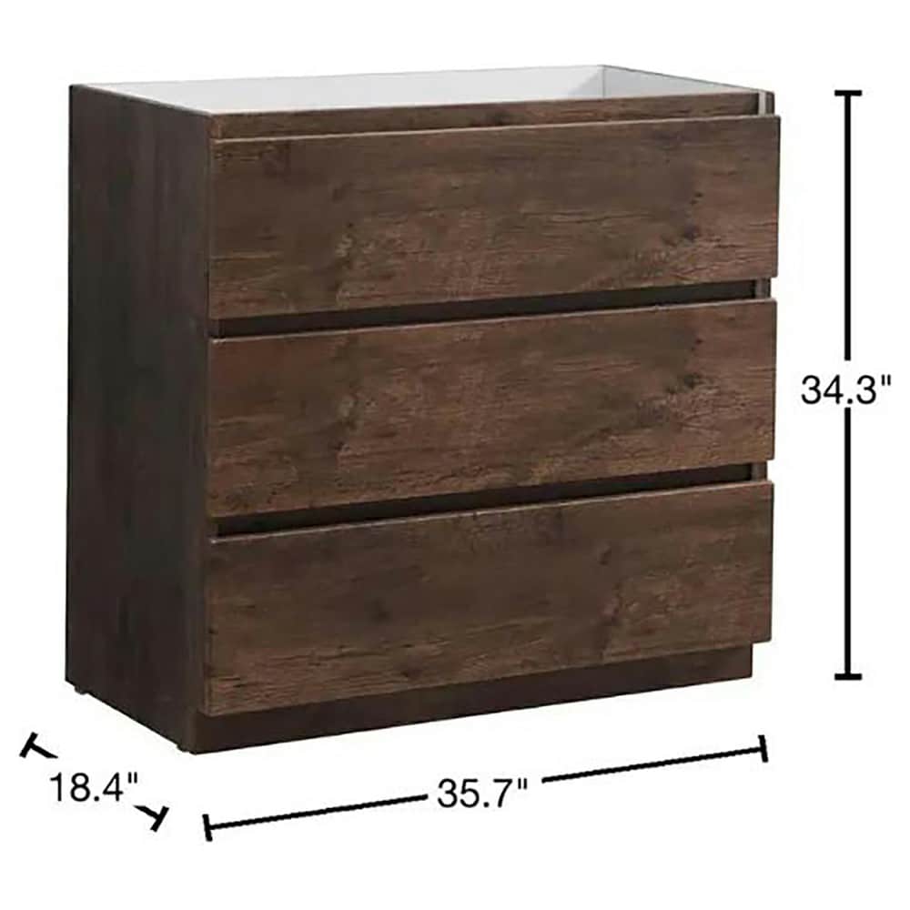 Fresca FCB9336RW vanities - View #10