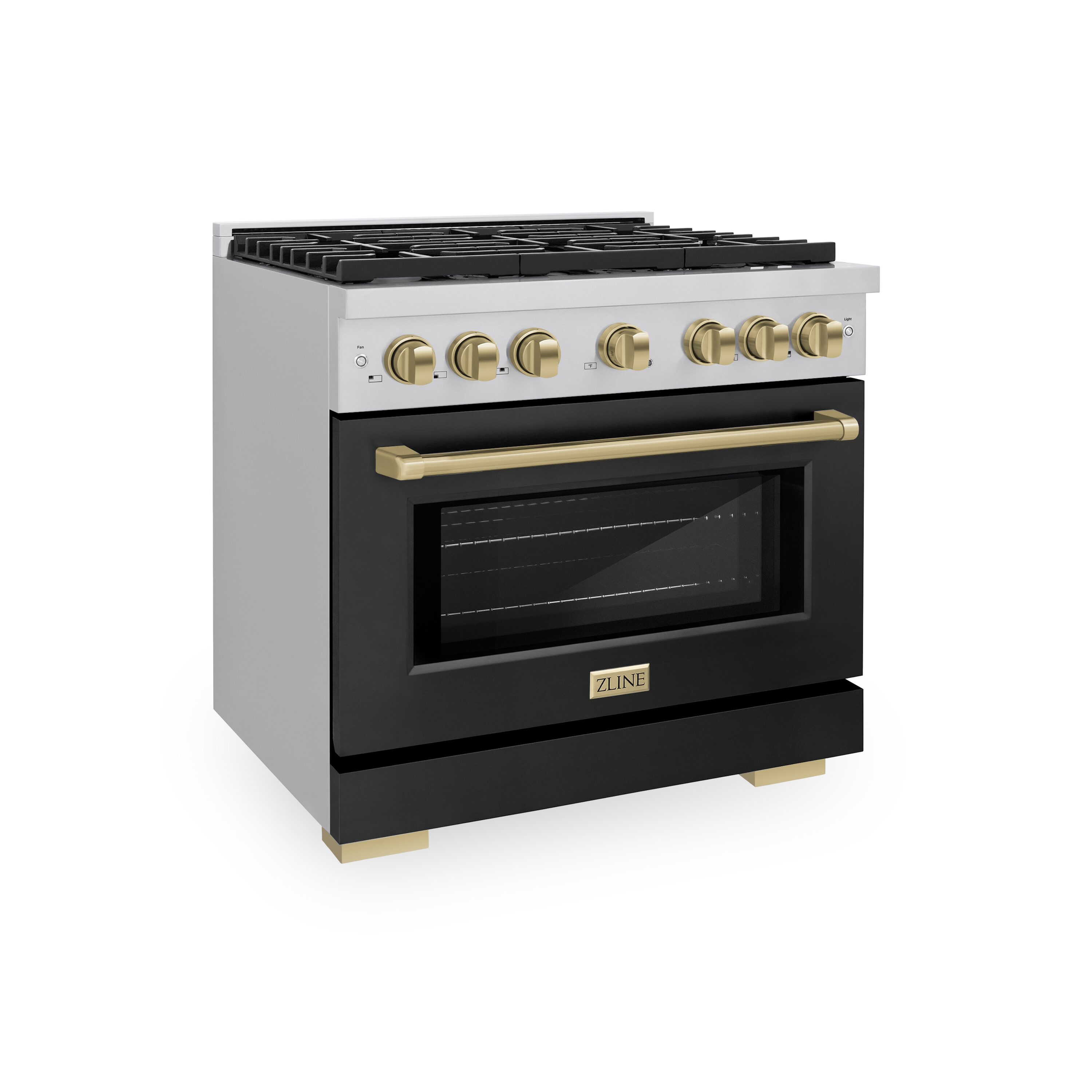 ZLINE KITCHEN & BATH SDRZ-BLM-36-CB Dual-Fuel-Ranges - View #2