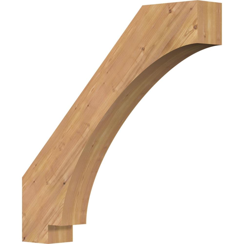 Ekena Millwork BRC06X36X36IMP00SWR 5-1/2-in x 36-in x 36-in Western Red Cedar Wood Imperial Smooth Knee Brace