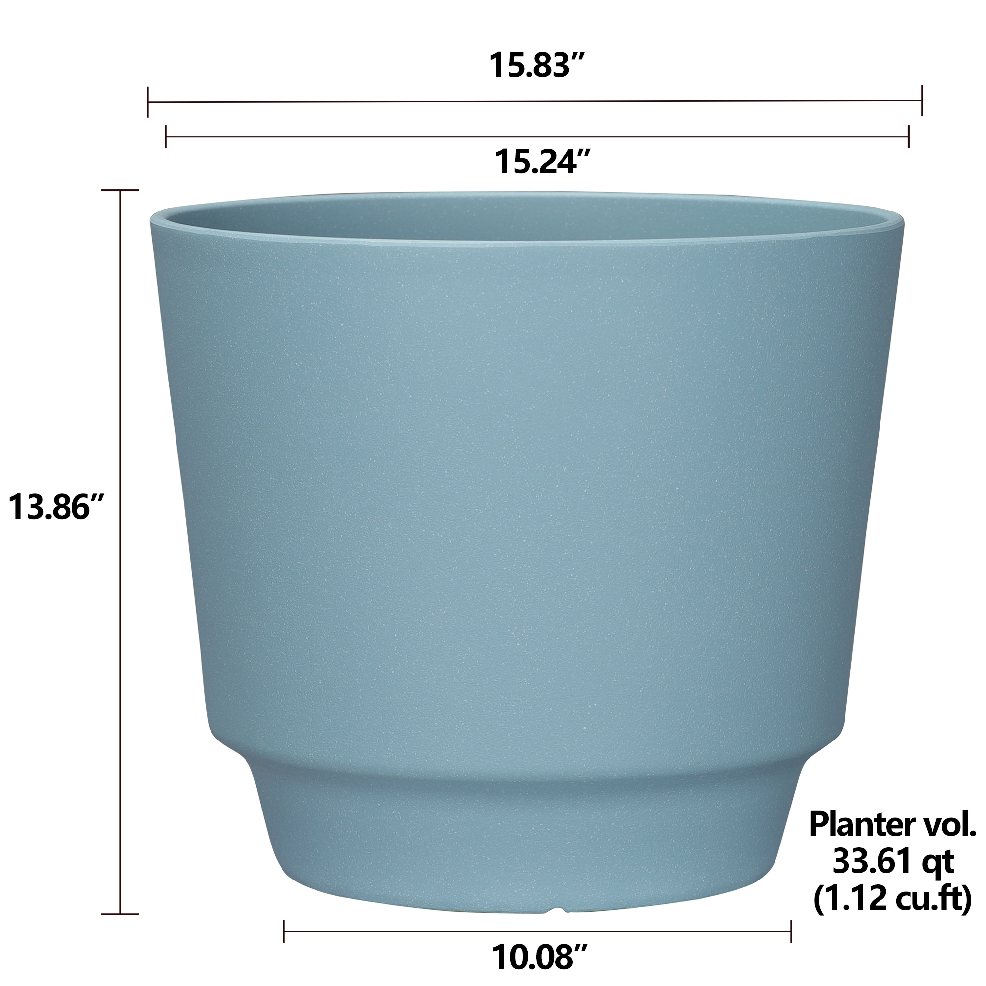 allen + roth PLGU216TBJ Planter-Window-Box - View #4