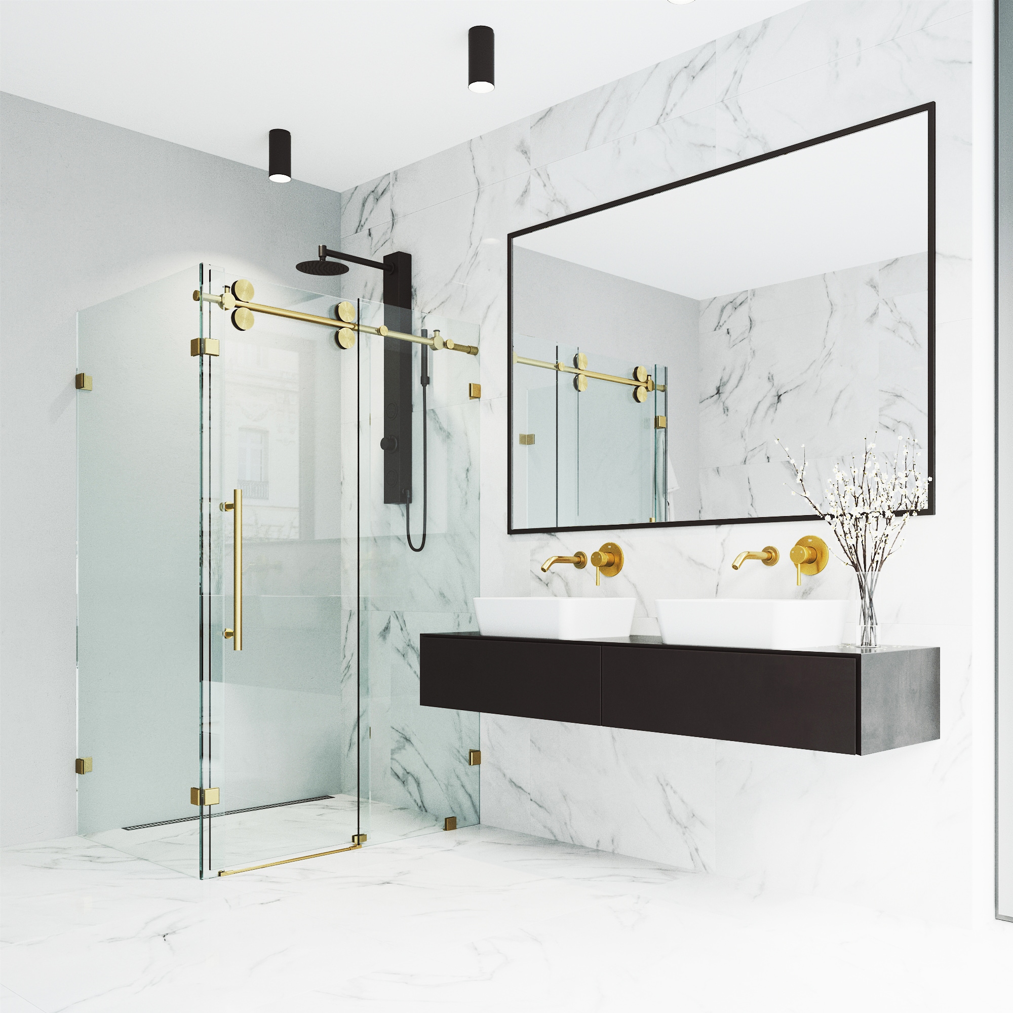 VIGO VG6051MGCL48 Shower-Doors - View #6