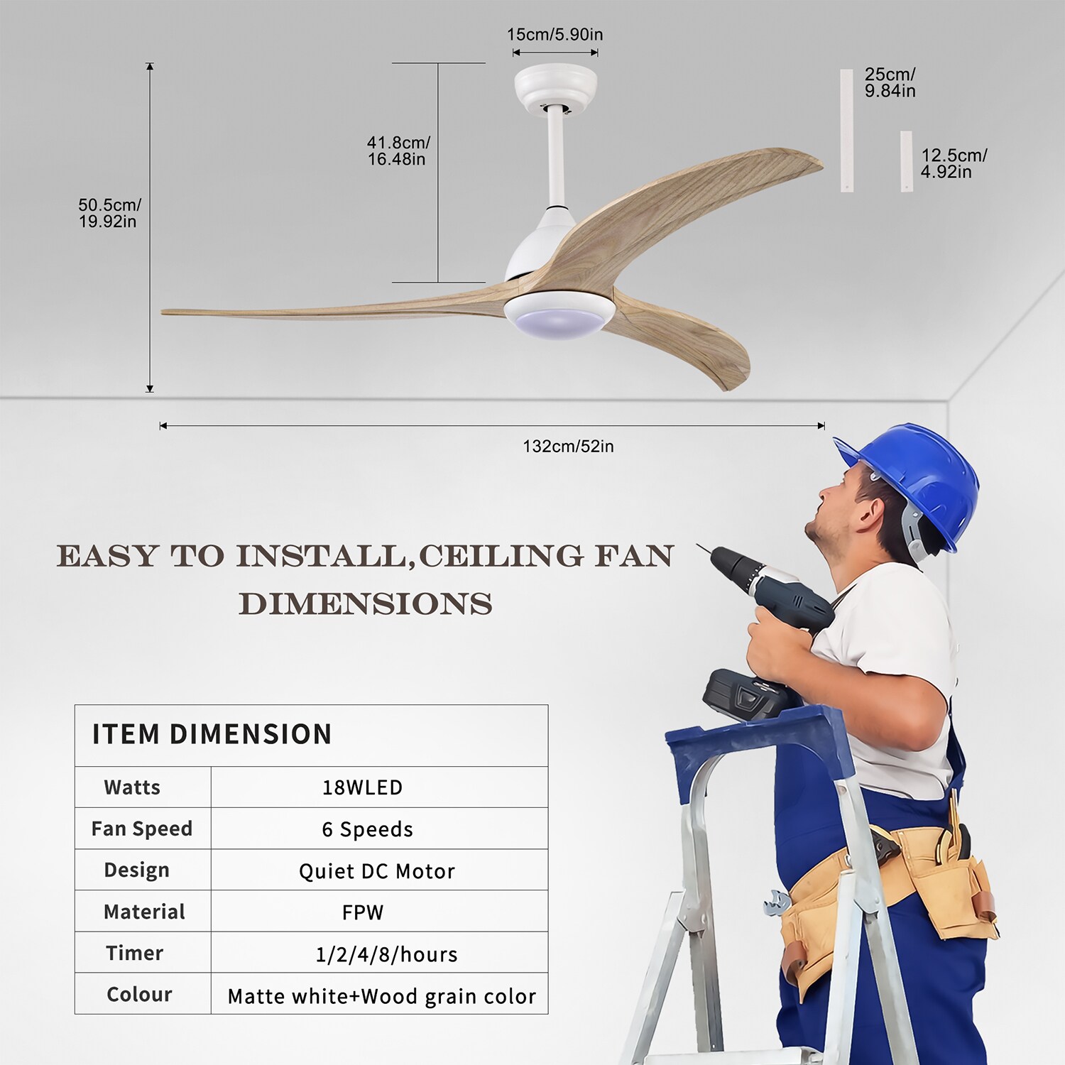 Bybafun YB5700064 Ceiling-Fans - View #5