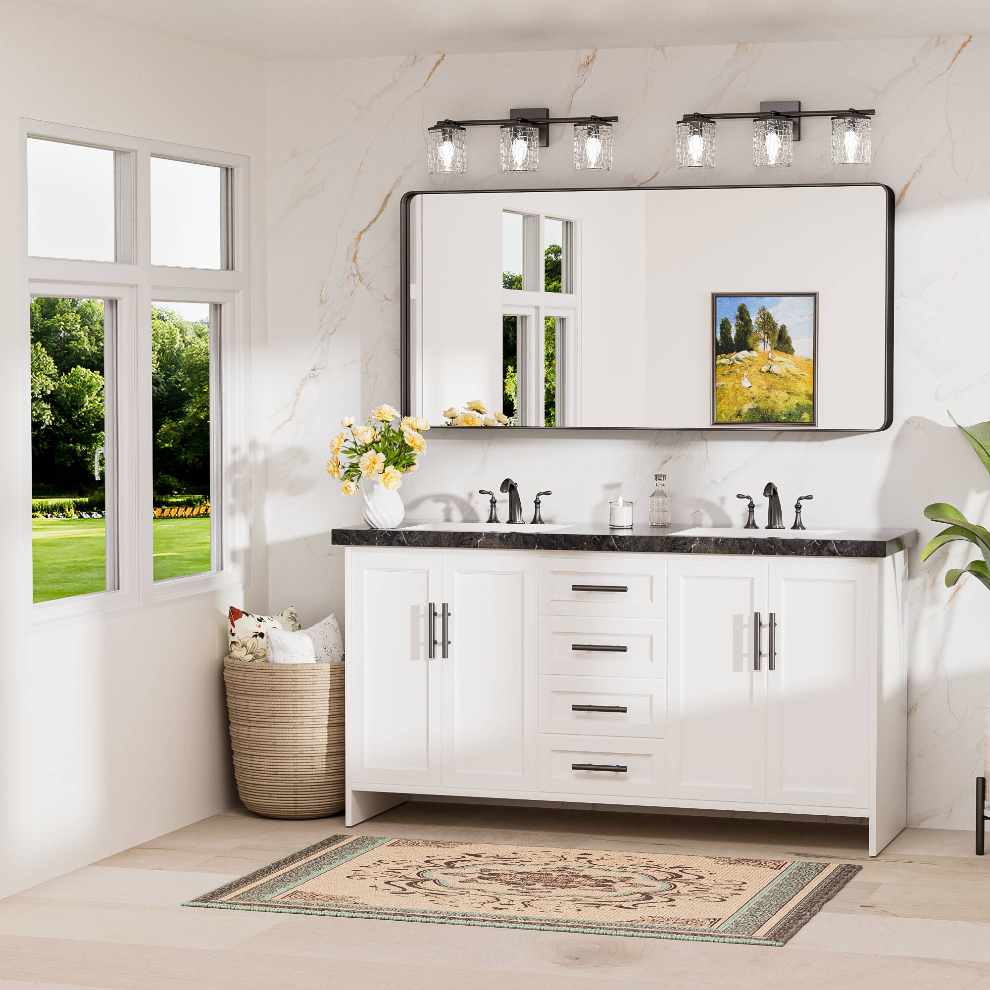 Keonjinn LW-JSKYJ2-15070BK Decor-Mirrors - View #2