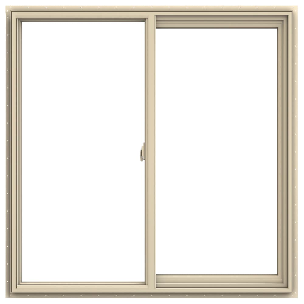 JELD-WEN V-2500 47-1/2-in x 47-1/2-in x 2-29/32-in Jamb Right-operable ...