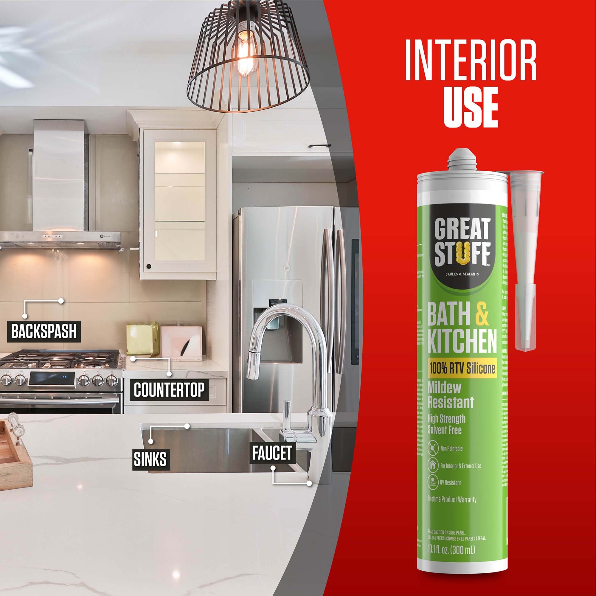 GREAT STUFF 99BATH3004X03 caulking - View #5