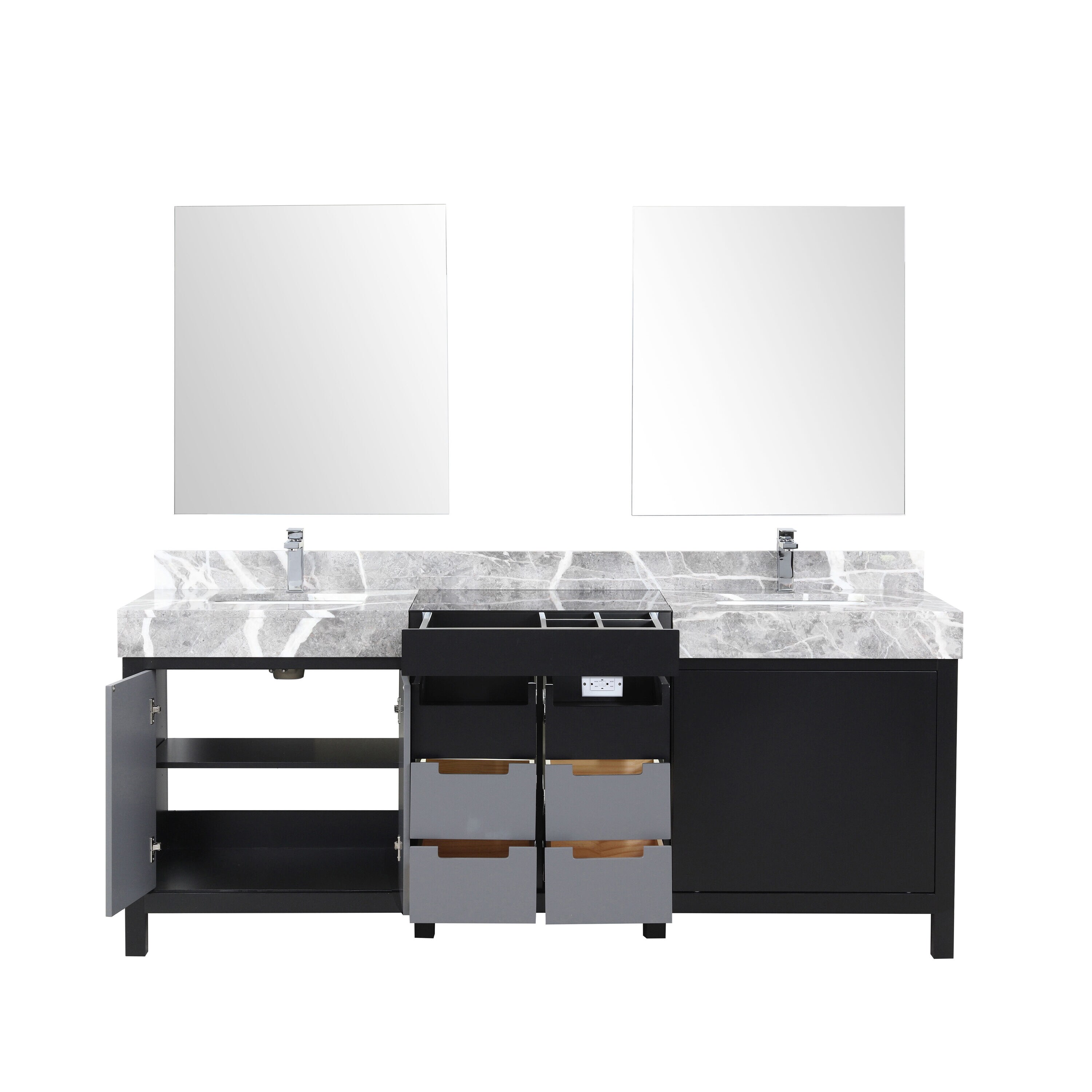 Lexora LZ342280DLISM30 Bath-Vanity-Combo - View #6