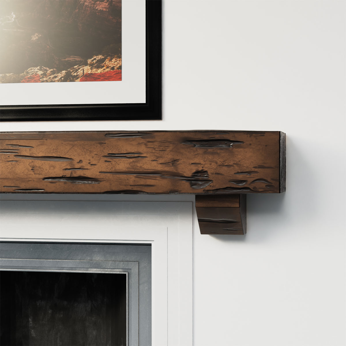 Ekena Millwork MANUPC08X10X48BKZD Mantel-Shelves - View #12