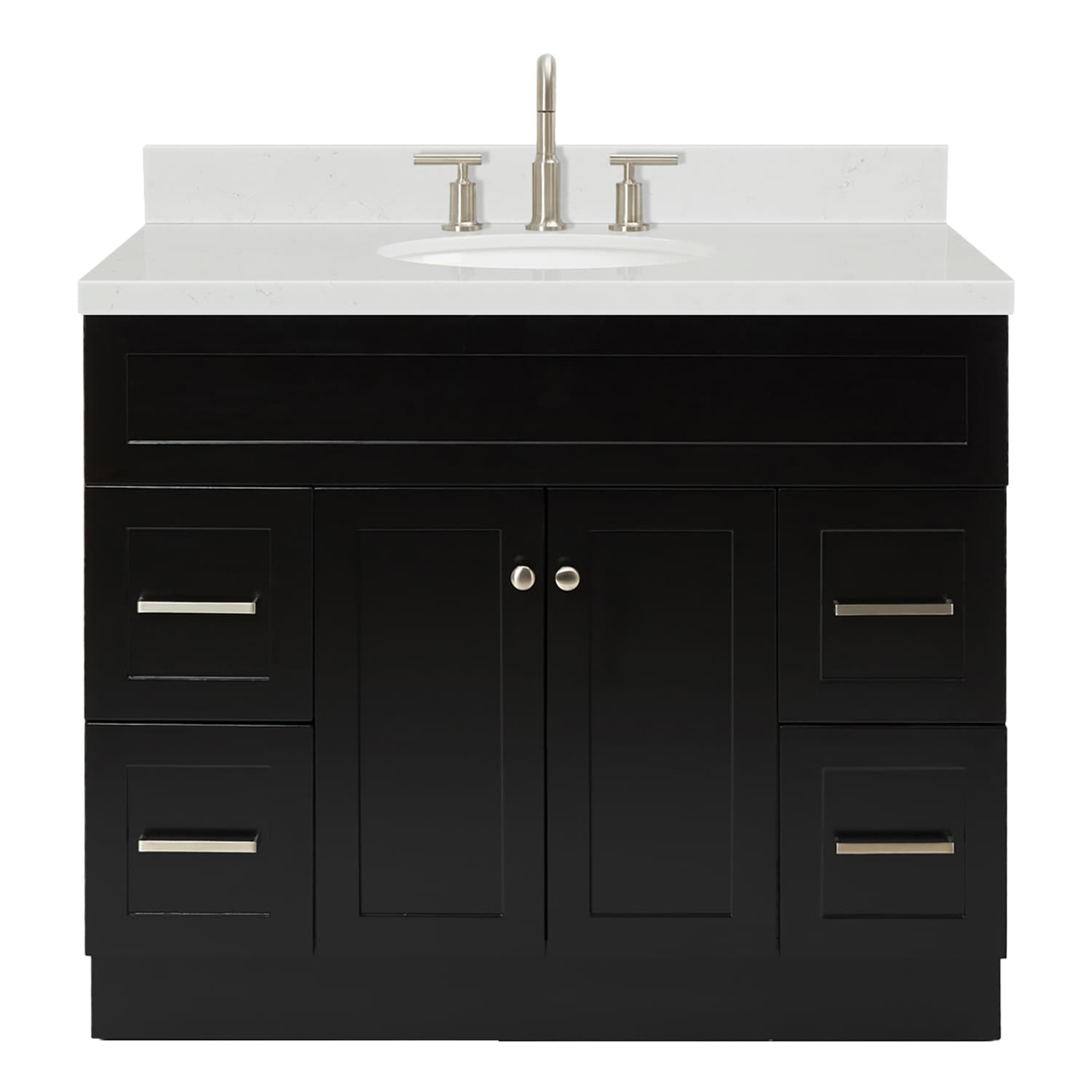 ARIEL F042SCQOVOBLK Bath-Vanity-Combo - View #2