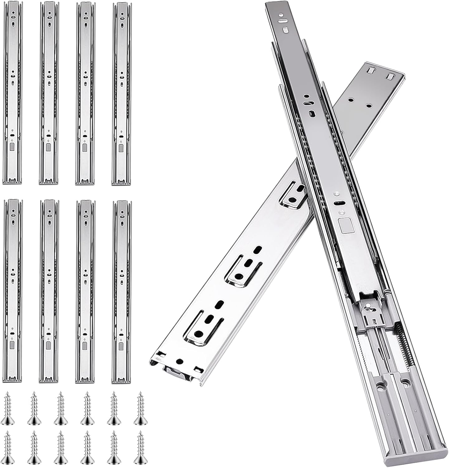 knee length dresses for ladies 15-inch Basic Metal Drawer Slide, center under drawer track  Vintage Slides