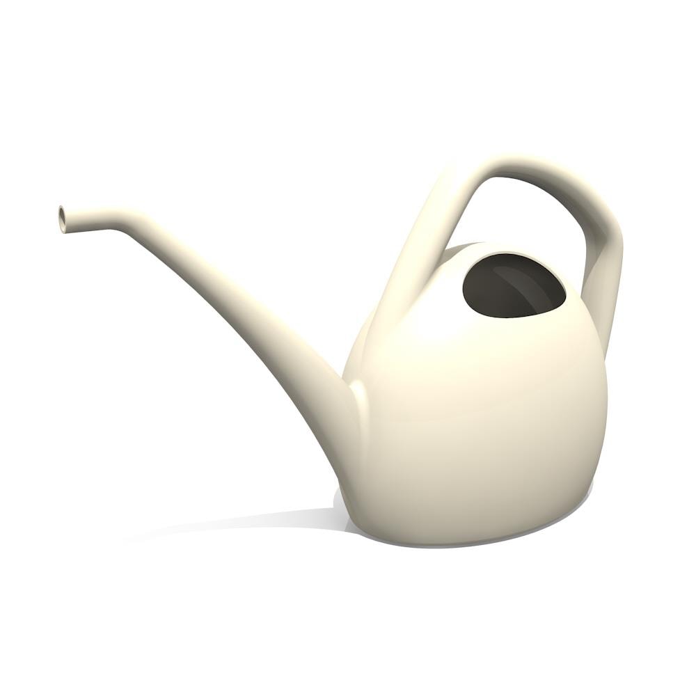 Bloem CWC15940 0.4-Gallons Cream Plastic Classic Watering Can
