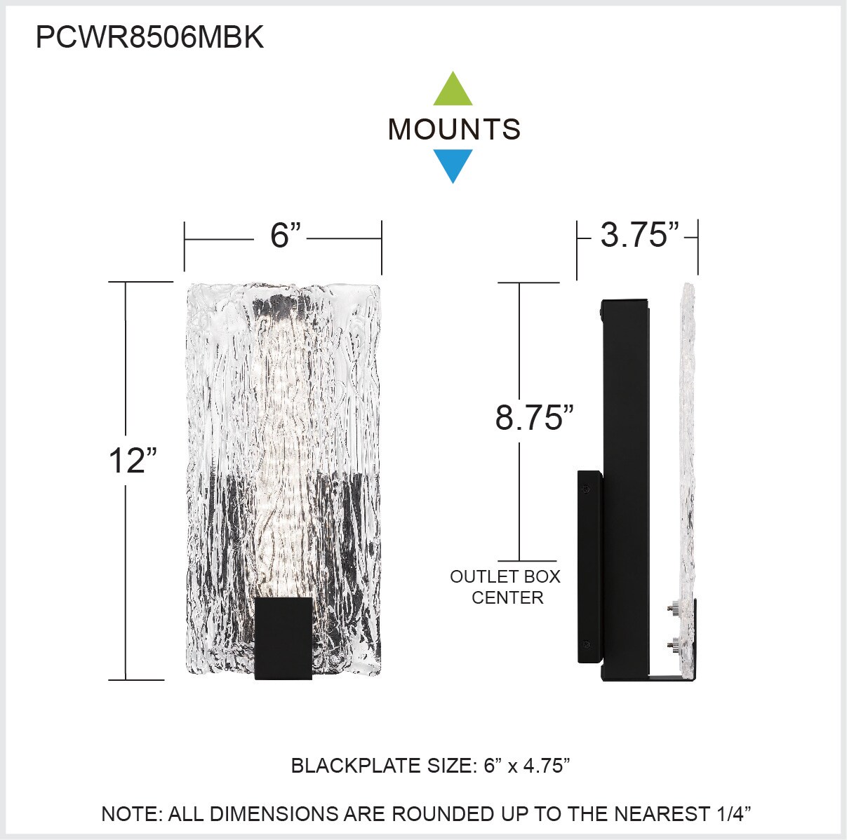 Quoizel PCWR8506MBK b089995 - View #5