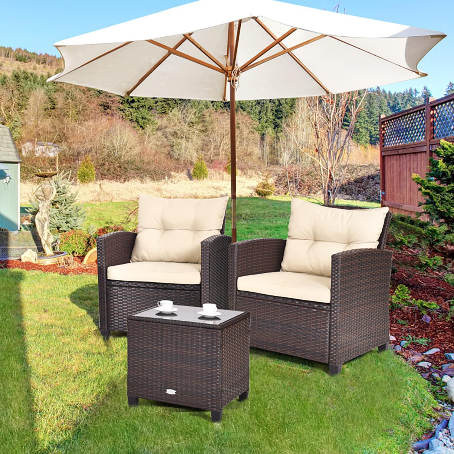 GZMR GZW68667BN Patio-Conversation-Sets - View #2