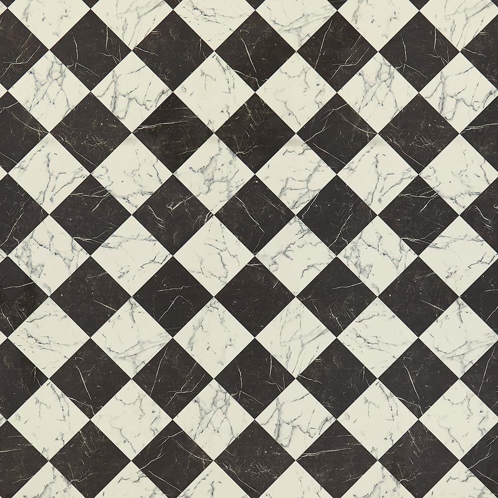 Mohawk 6-ft W Cut-to-Length Kinsley Square Marble Decorative Low-Gloss Finish Sheet Vinyl
