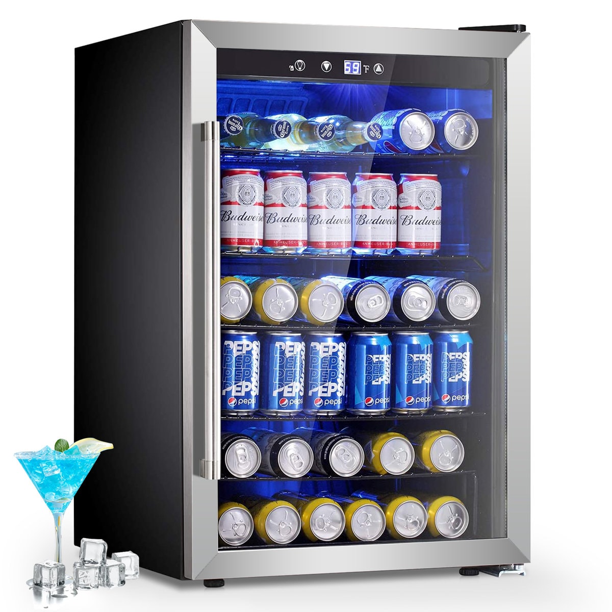 Antarctic Star W58128SSH 4.5 Cu Ft Wine Fridge