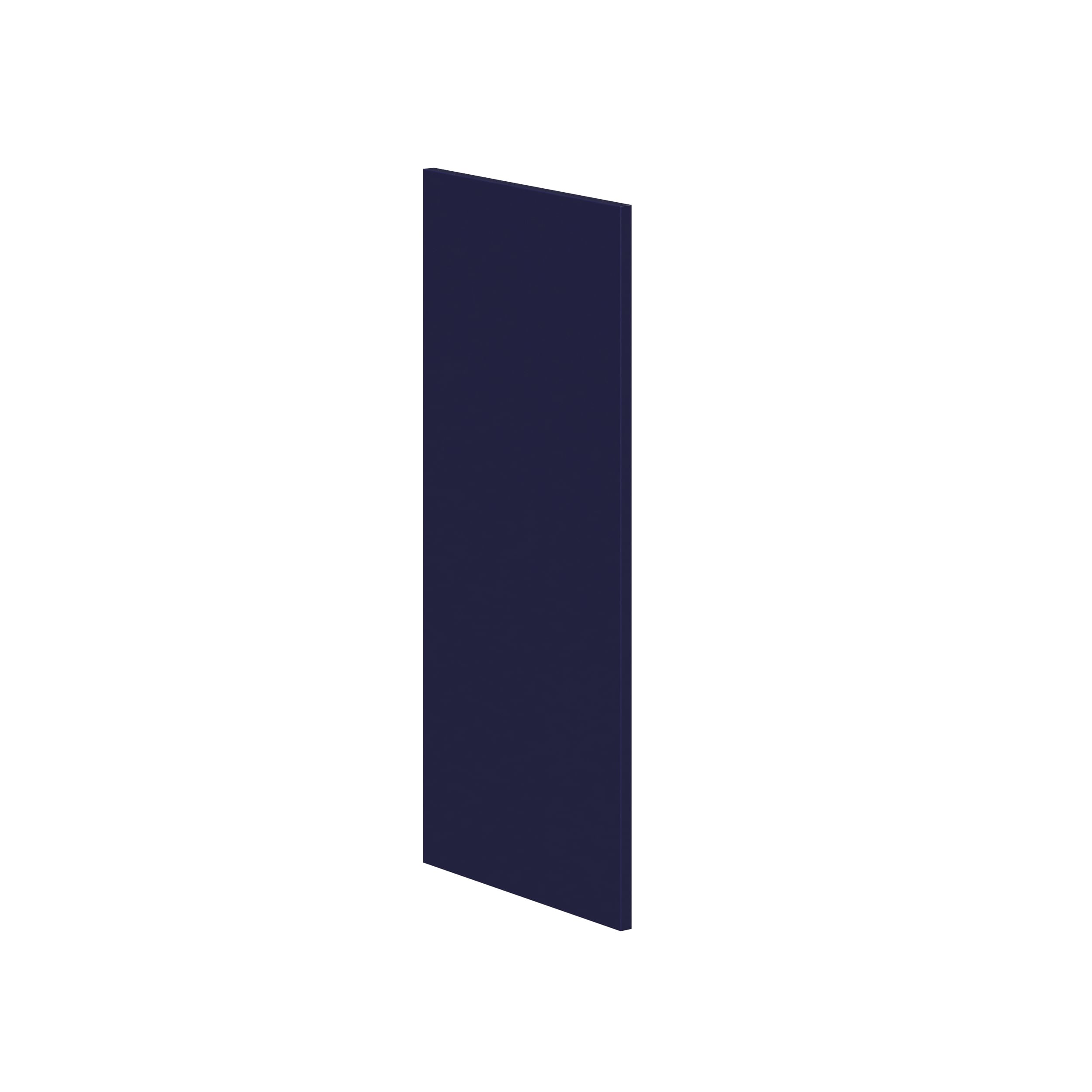 Hugo&Borg DSCP1432-LO Lorette Cabinet End Panel 32.5-in W x 14.81-in H x 0.63-in D Navy Blue Painted