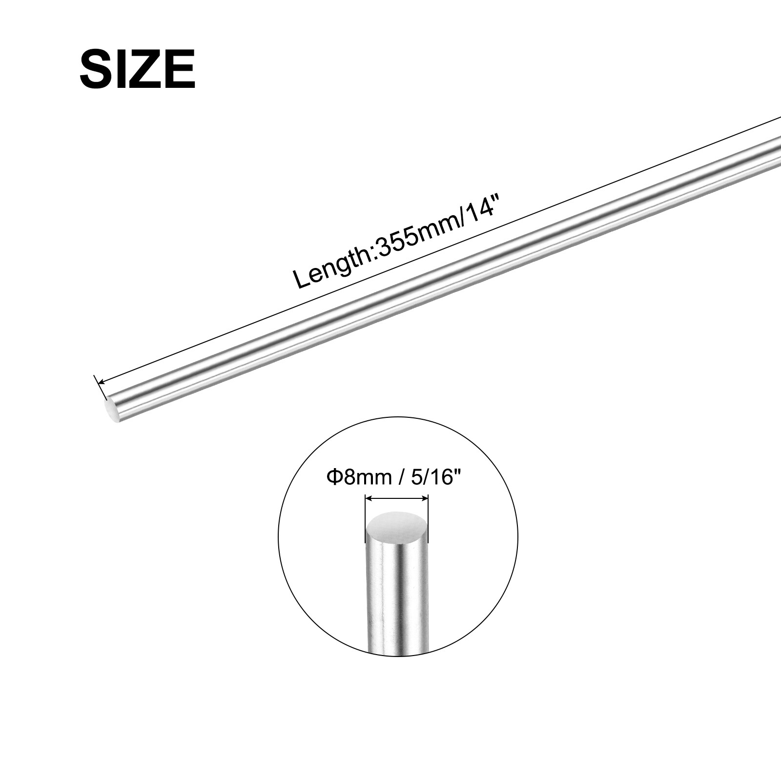 Unique Bargains S26042700UX6175 Metal-Rounds - View #2