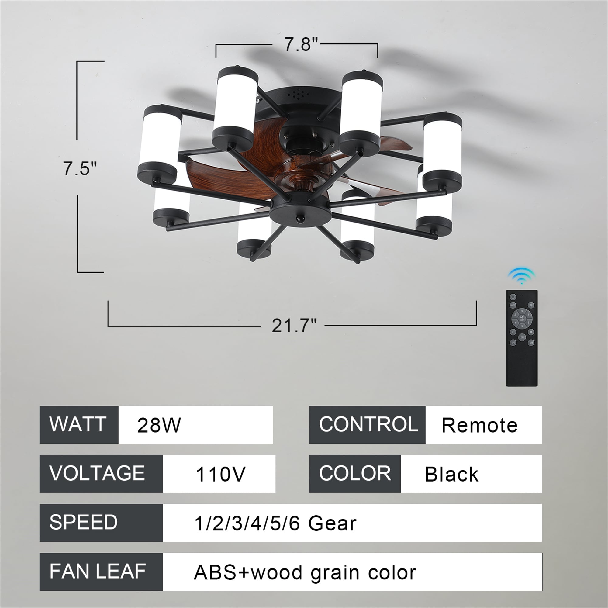 BABOOM BOM-0103803-OR Ceiling-Fans - View #6
