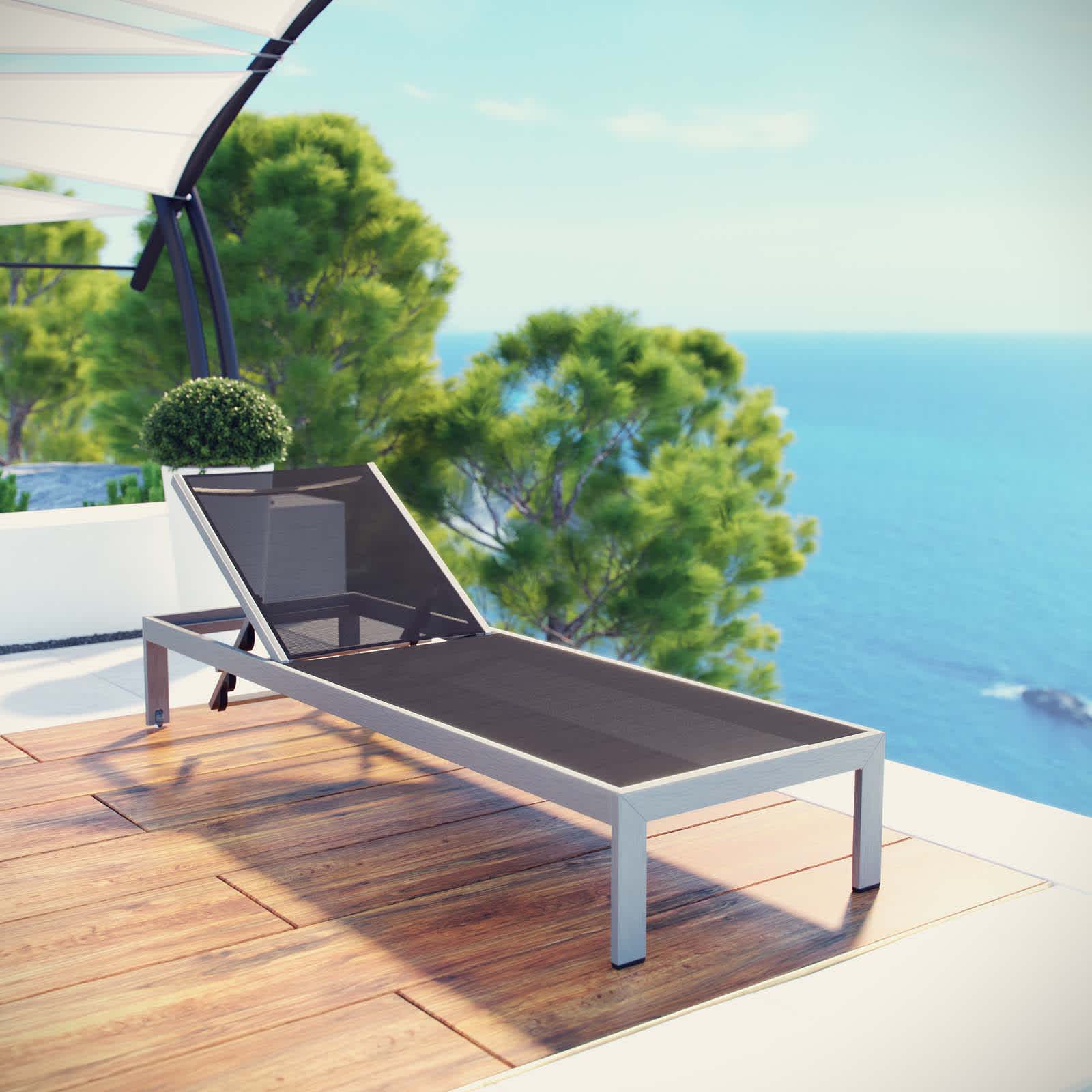 Modway EEI-2249-SLV-BLK Patio-Chairs - View #2
