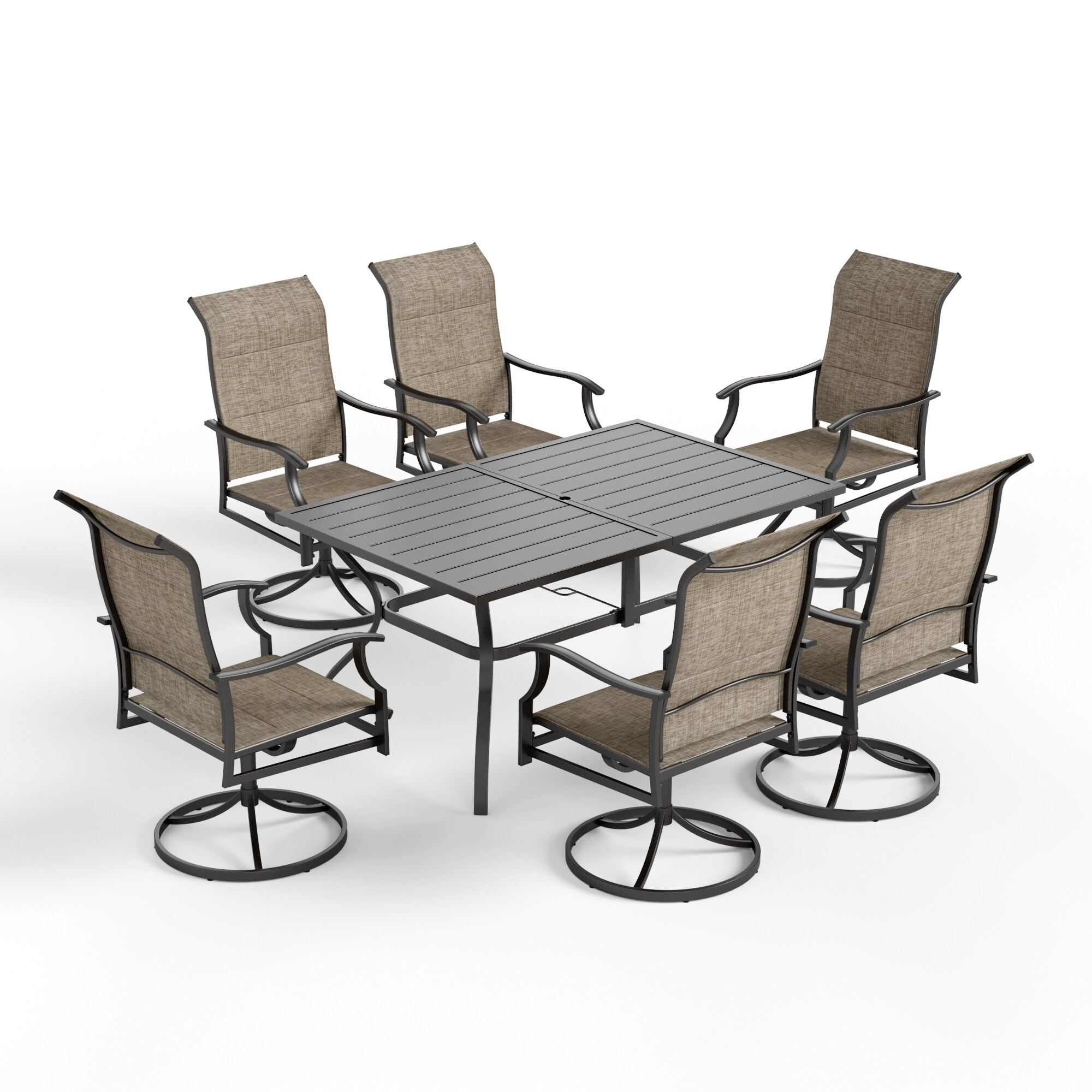 Sunshine Valley TC7-PV326-116-N Patio-Dining-Sets - View #2