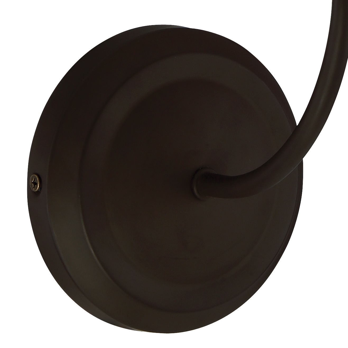 Sylvan Dark Bronze Dimmable Wall Sconce with Ivory Silk Shade