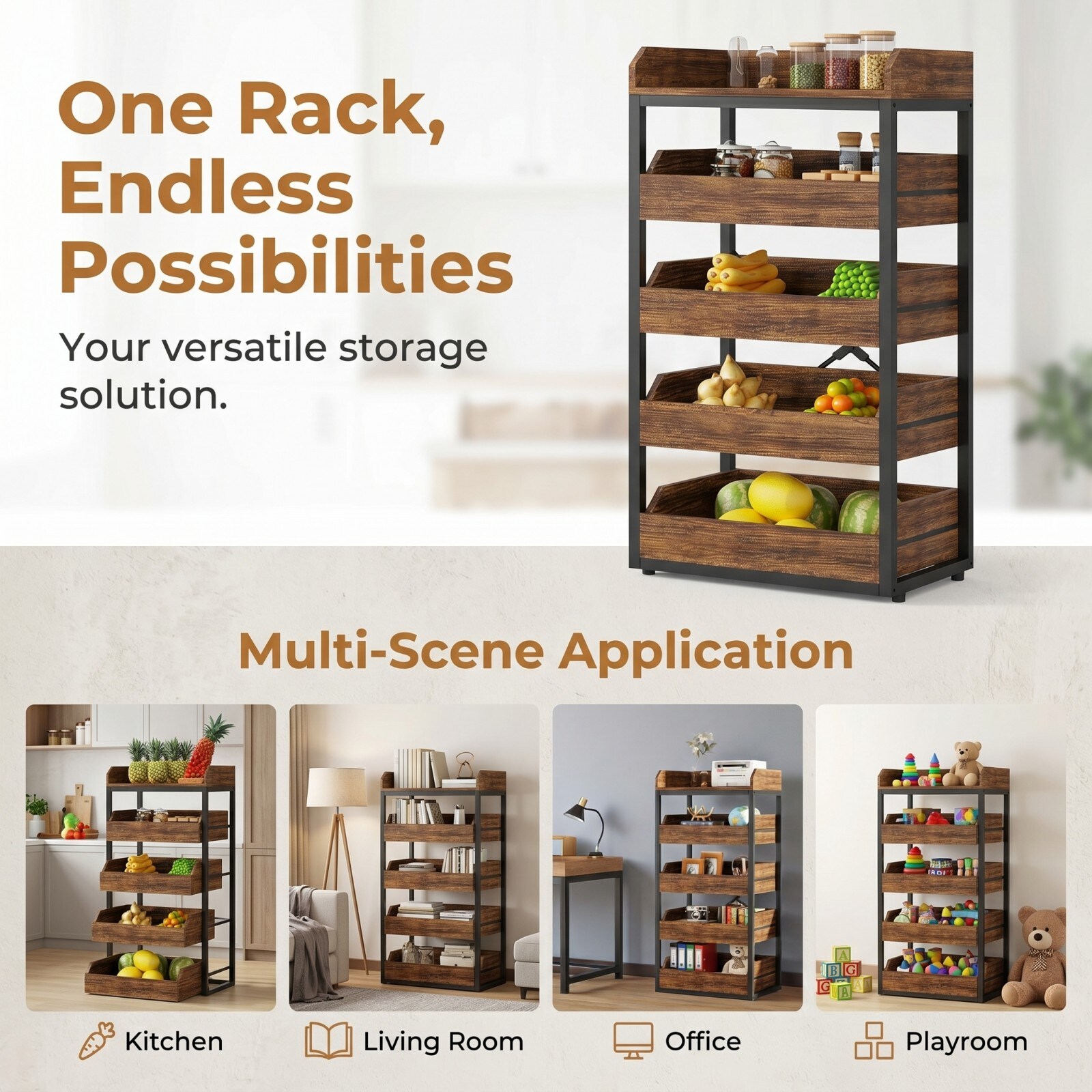 GlasFlength LW-FSU-094 Free-Standing-Shelving - View #3