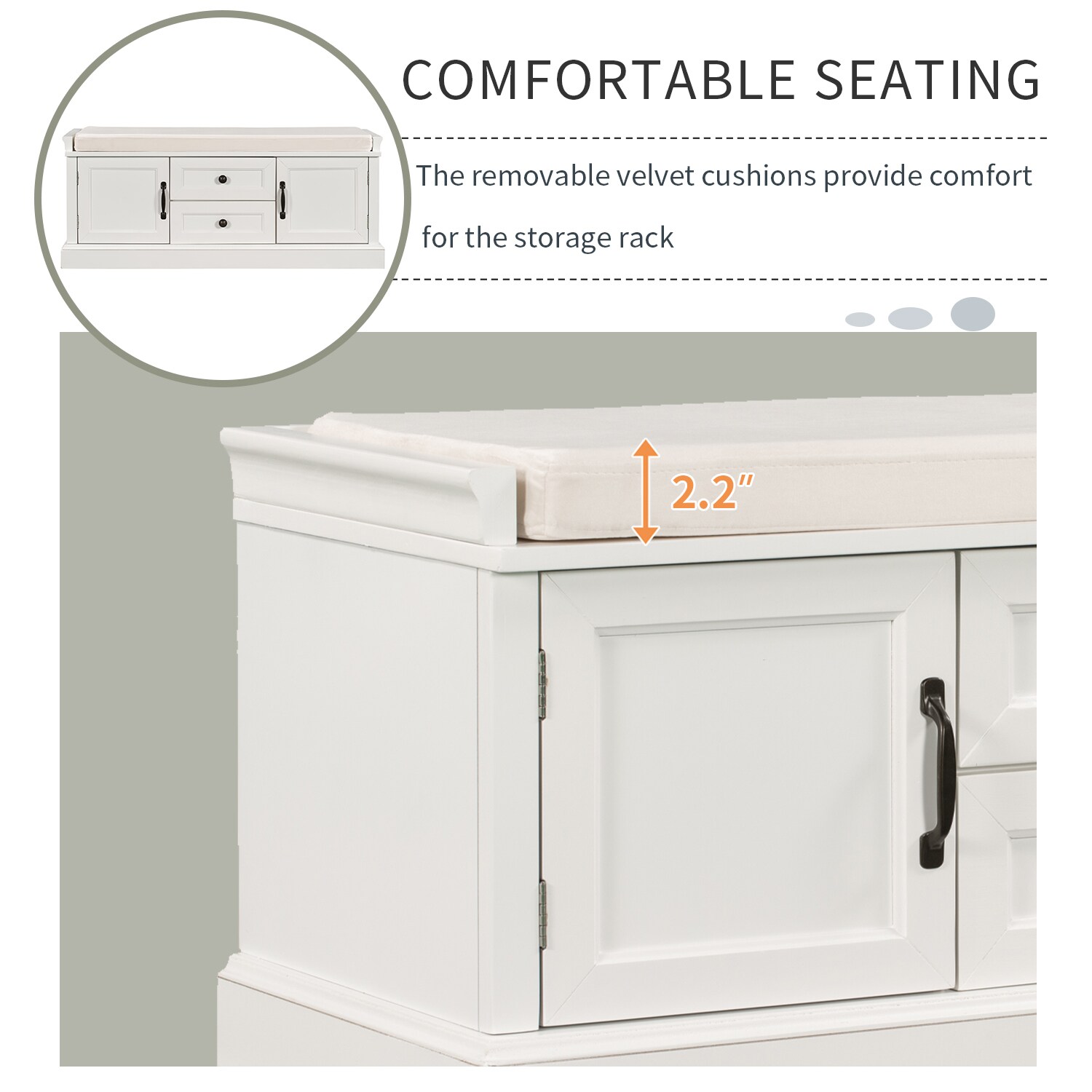 Streamdale Furniture WF288172AAK bench - View #5