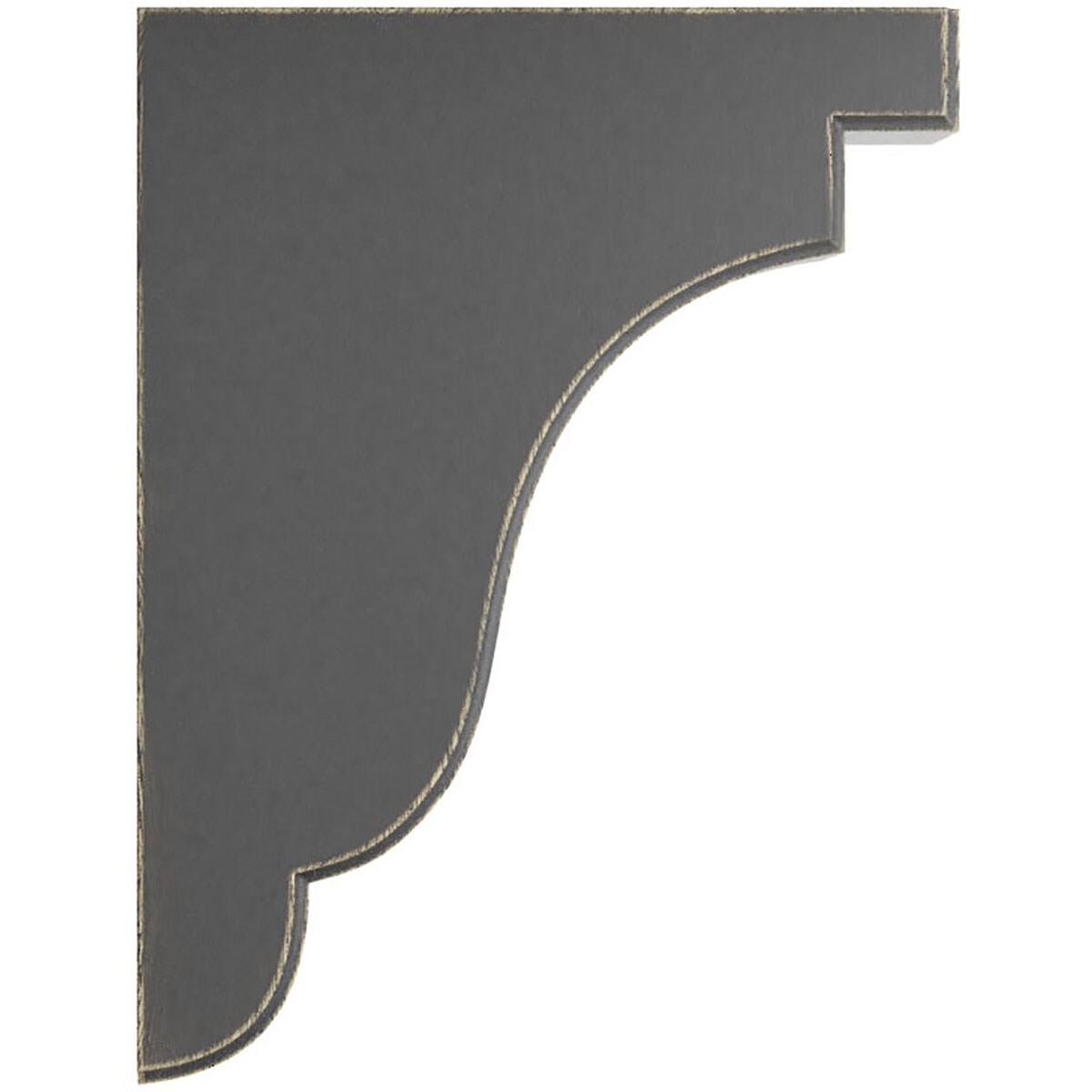 Ekena Millwork BKTWD02X07X10BEBL Exterior-Brackets-Braces - View #3